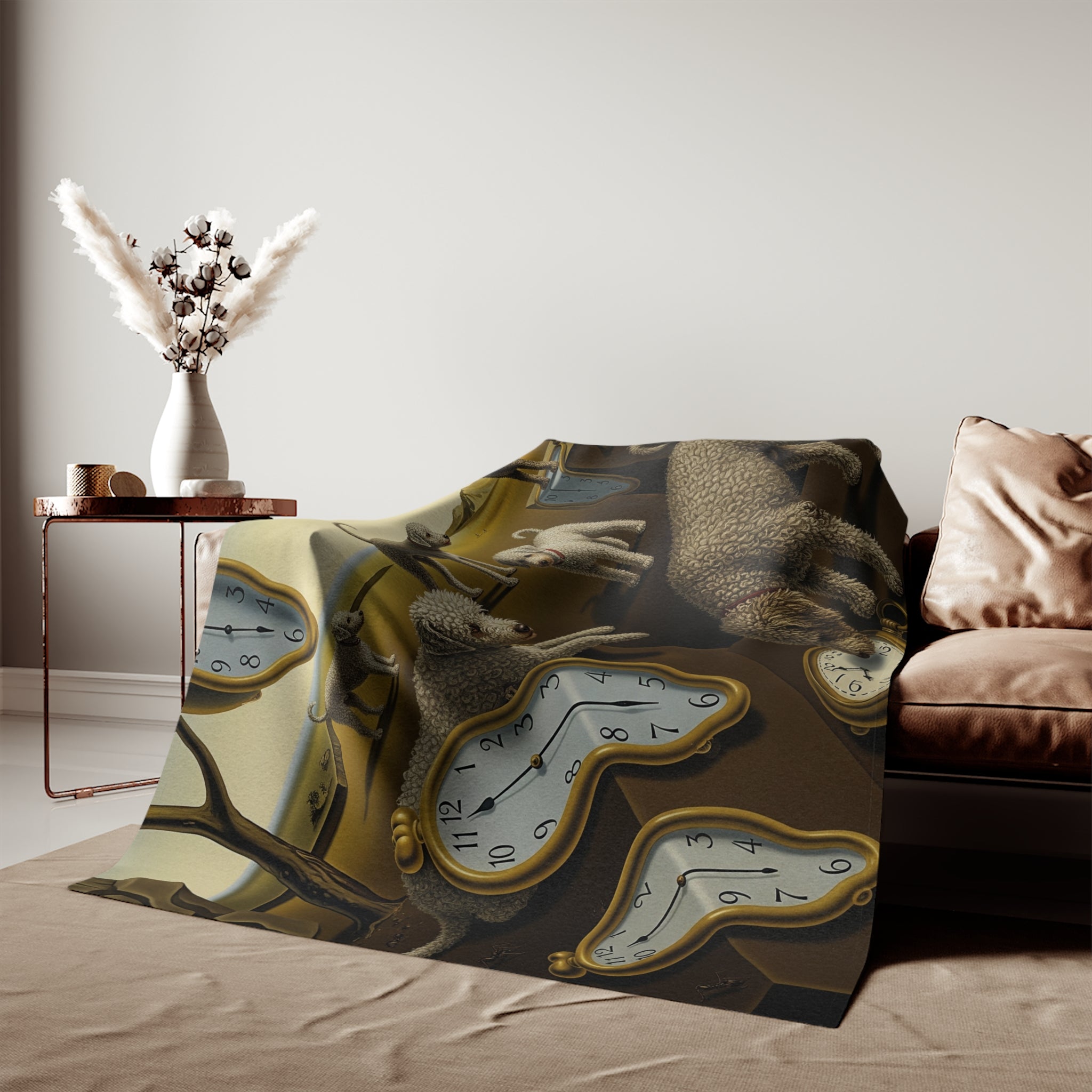 Sweatshirt Blanket – Plush Fleece Throw, 2 Size Options