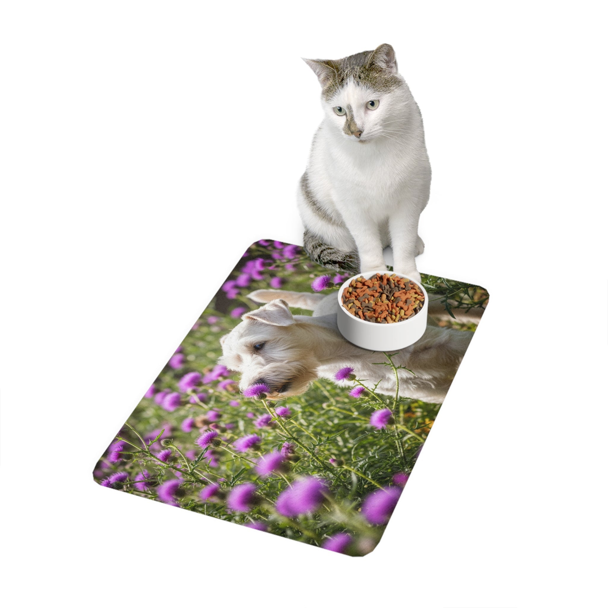 Non-Slip Pet Food Mat – Waterproof Feeding Mat for Dogs