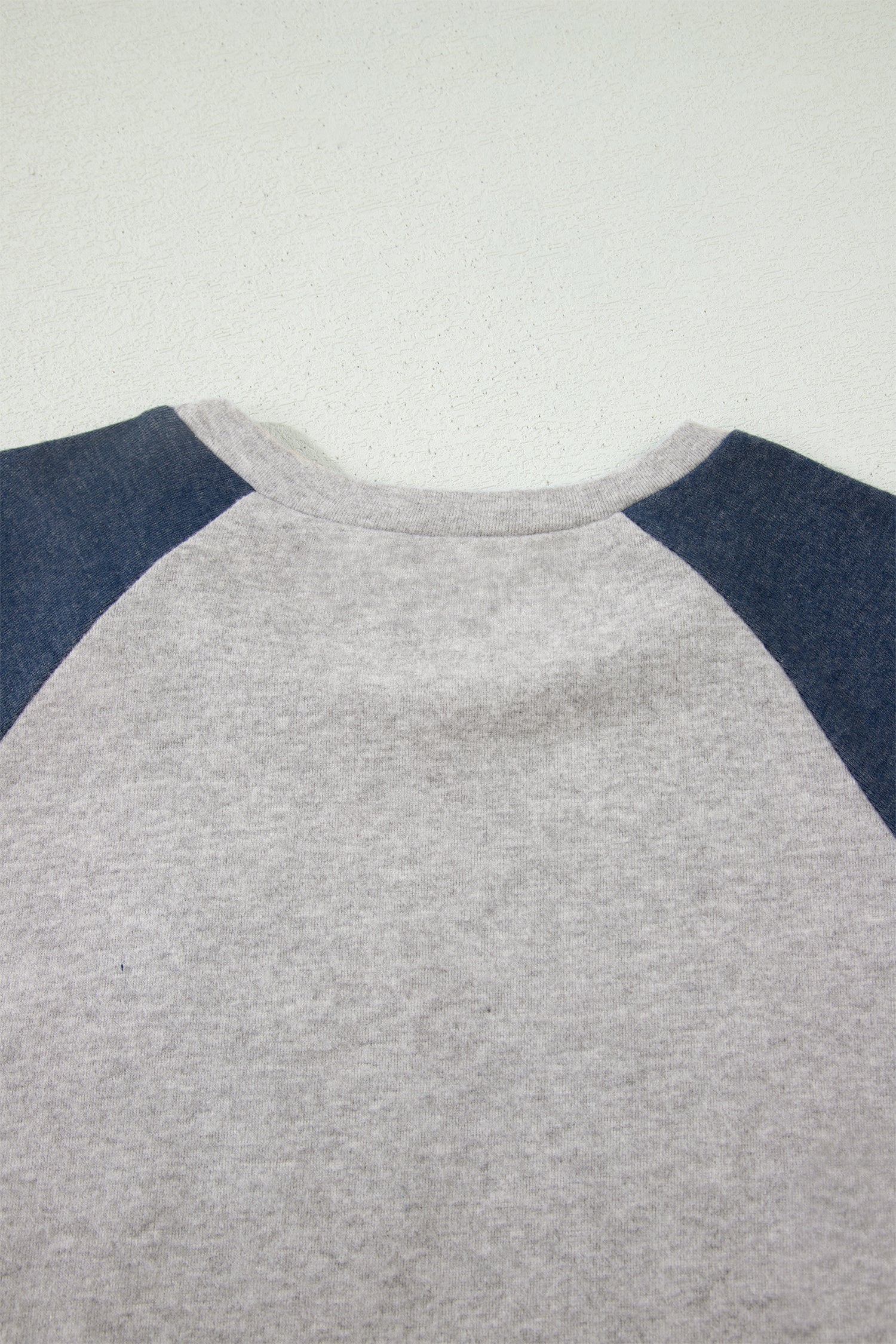 Floral Patchwork Colorblock Raglan Sleeve T-Shirt