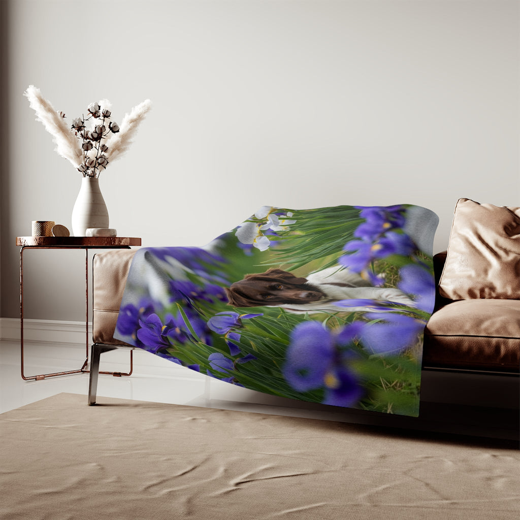Sweatshirt Blanket – Plush Fleece Throw, 2 Size Options