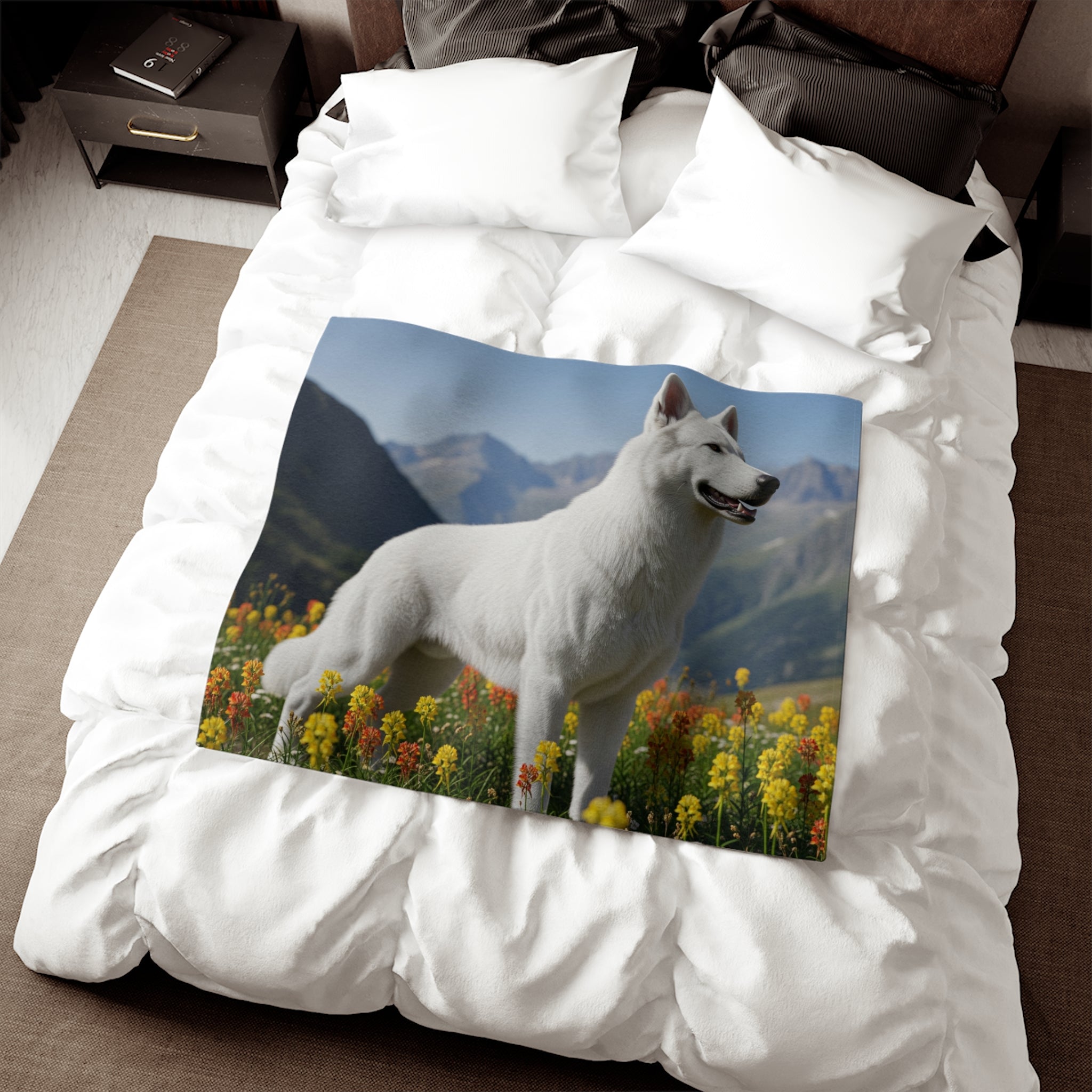 Sweatshirt Blanket – Plush Fleece Throw, 2 Size Options