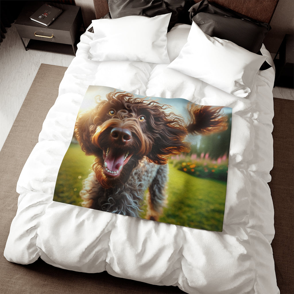 Sweatshirt Blanket – Plush Fleece Throw, 2 Size Options