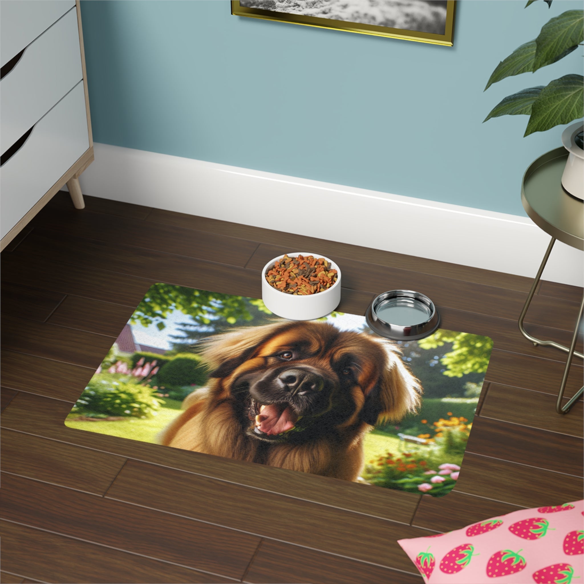 Non-Slip Pet Food Mat – Waterproof Feeding Mat for Dogs