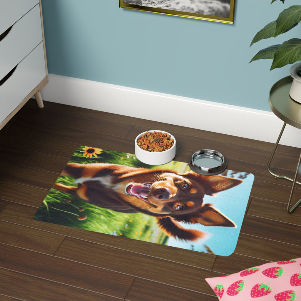 Non-Slip Pet Food Mat – Waterproof Feeding Mat for Dogs