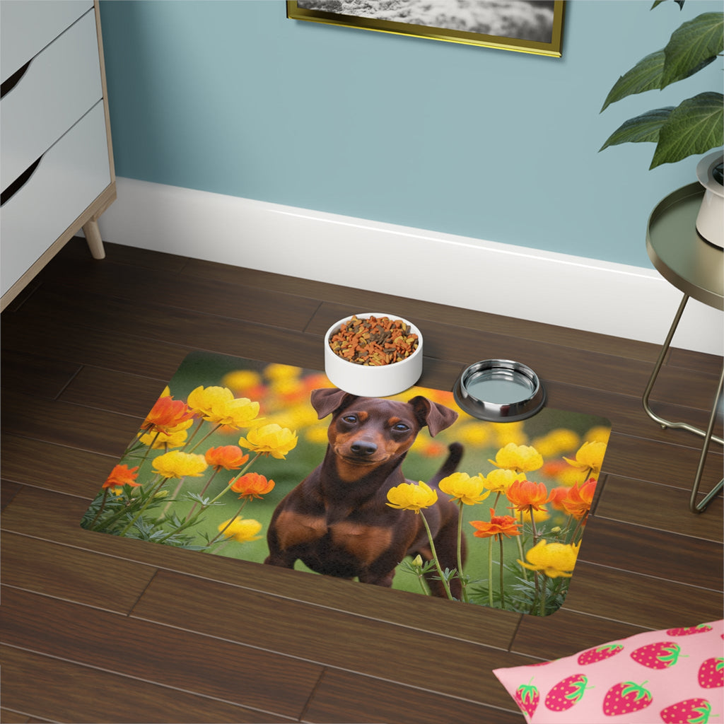 Non-Slip Pet Food Mat – Waterproof Feeding Mat for Dogs