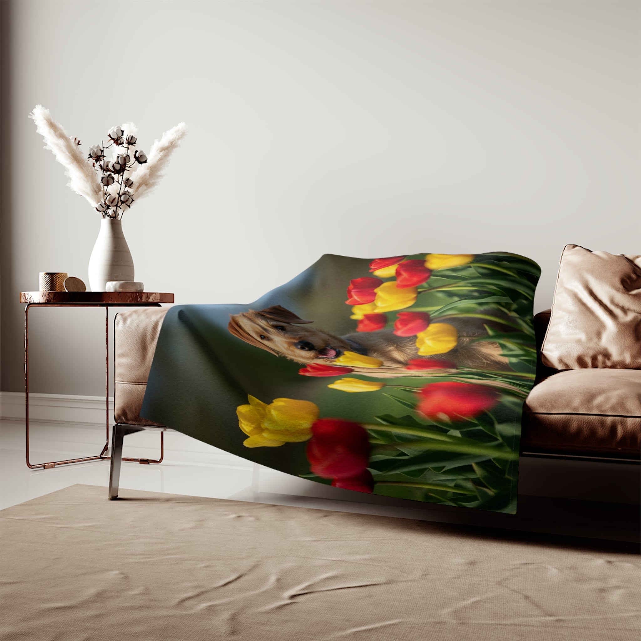 Sweatshirt Blanket – Plush Fleece Throw, 2 Size Options
