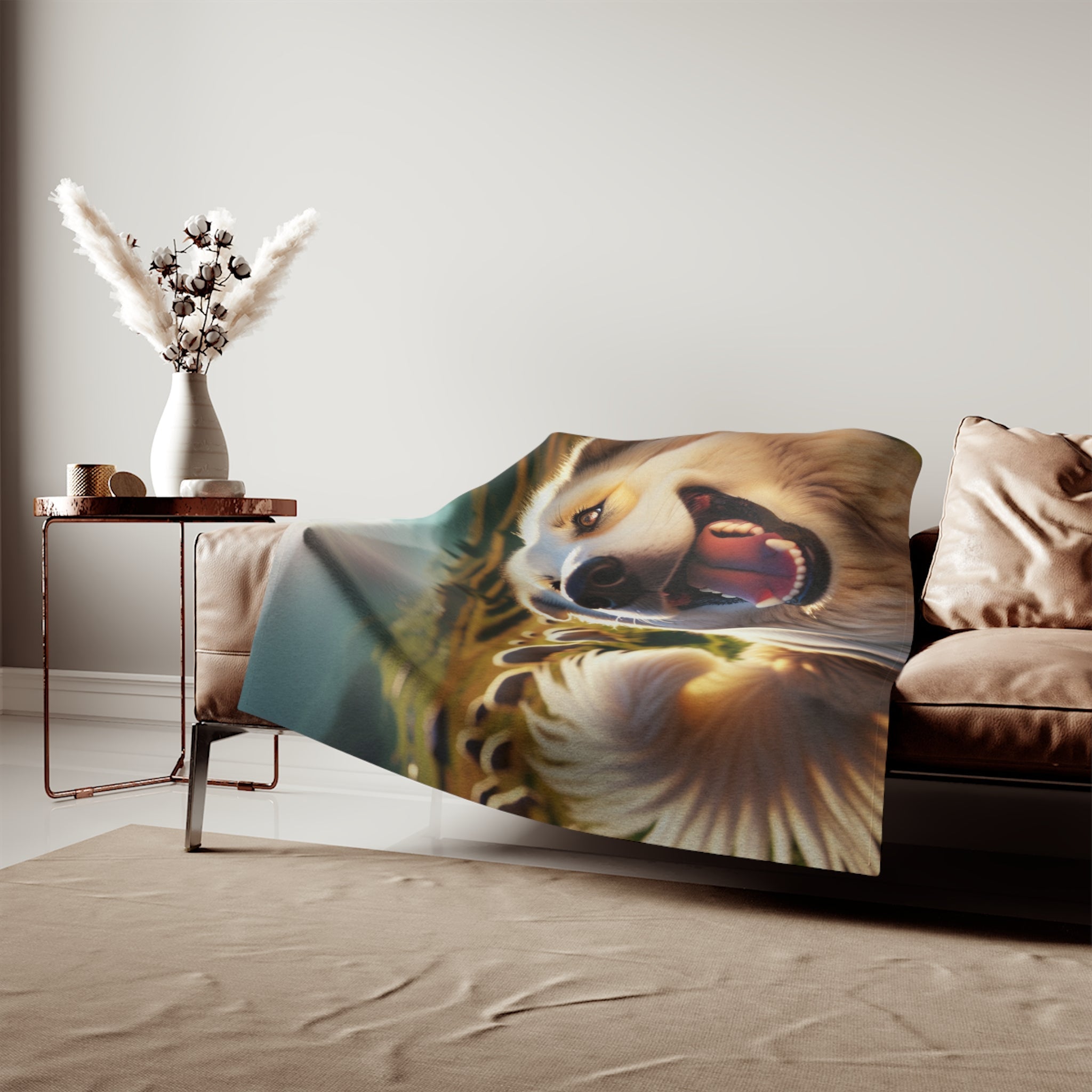 Sweatshirt Blanket – Plush Fleece Throw, 2 Size Options