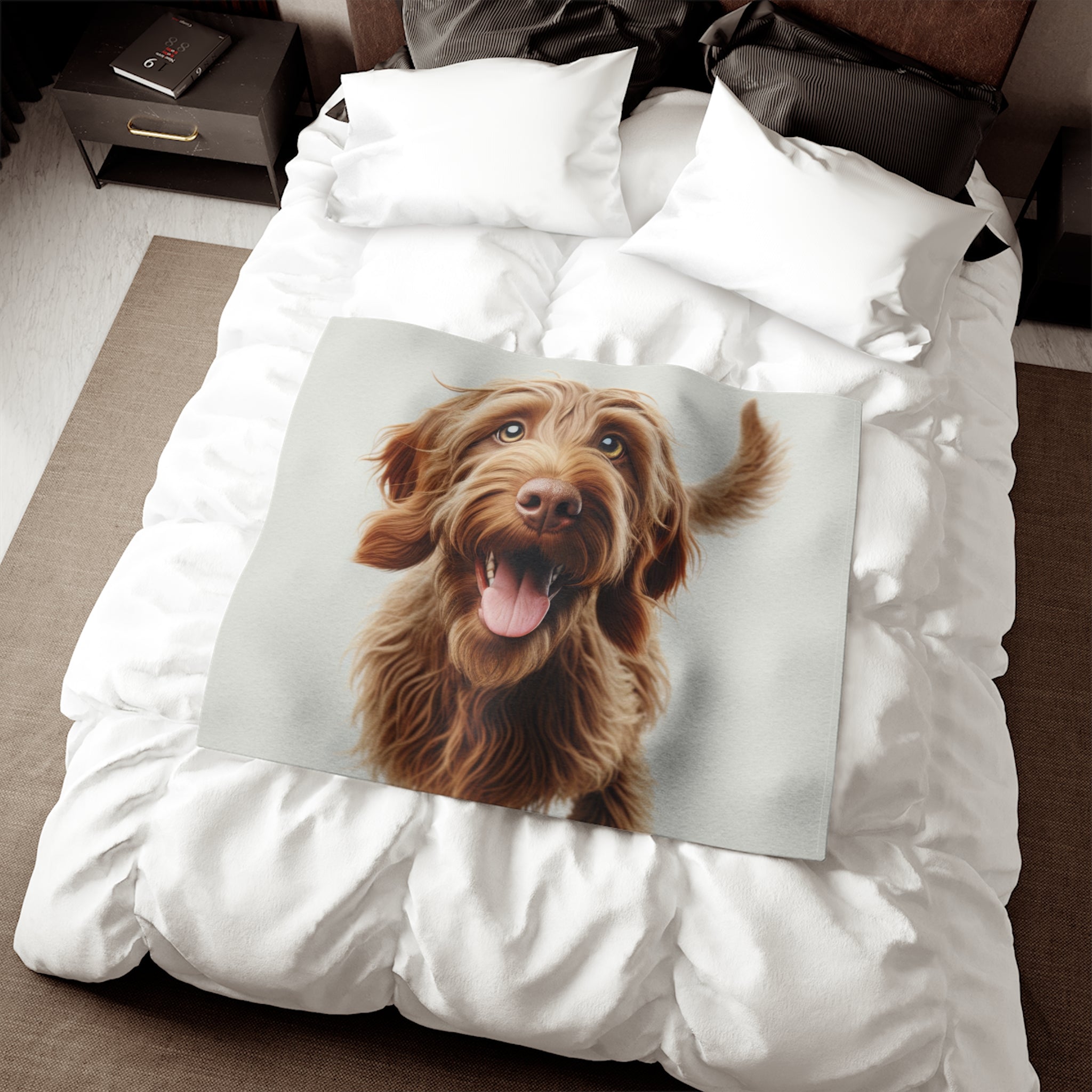 Sweatshirt Blanket – Plush Fleece Throw, 2 Size Options