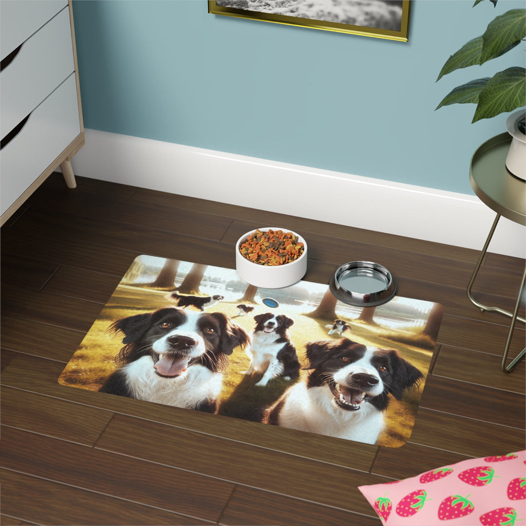 Non-Slip Pet Food Mat – Waterproof Feeding Mat for Dogs