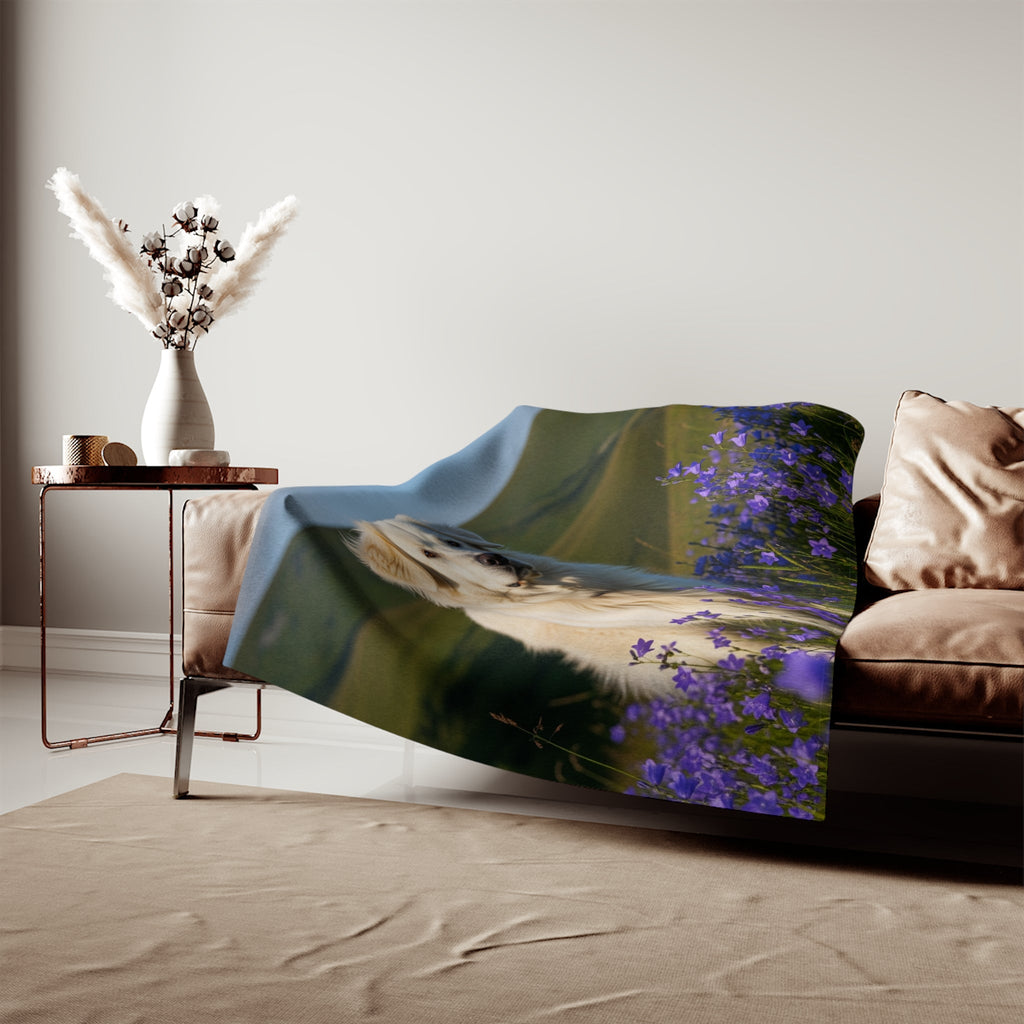 Sweatshirt Blanket – Plush Fleece Throw, 2 Size Options