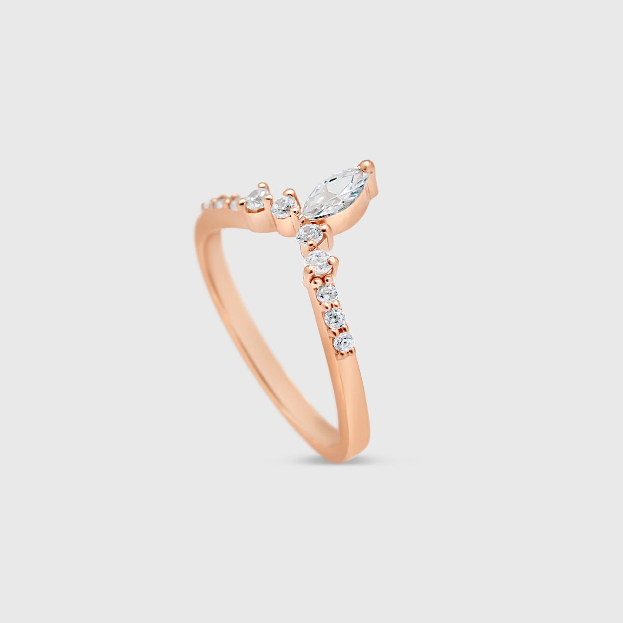 "Faye" Ring- Moissanite Collection