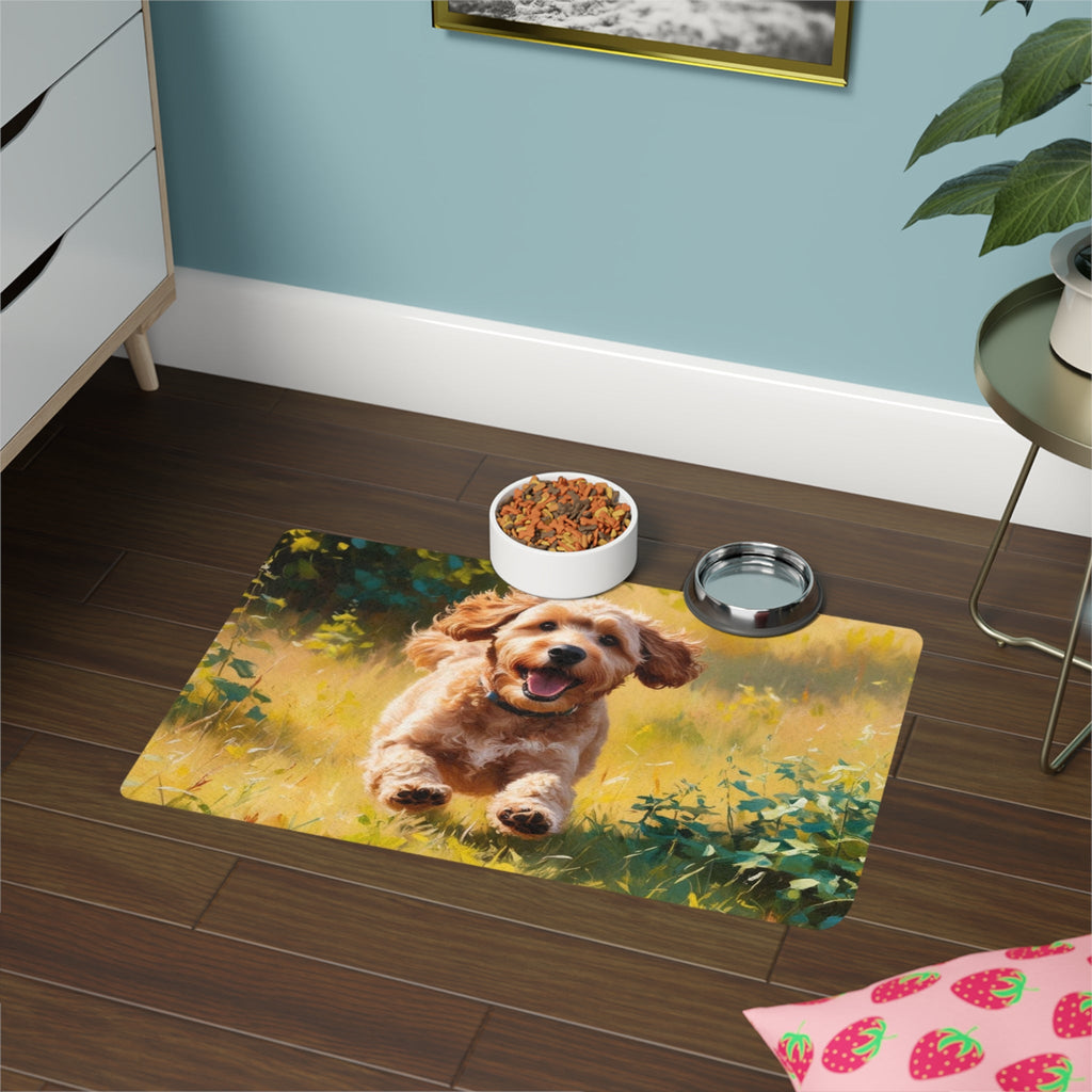 Non-Slip Pet Food Mat – Waterproof Feeding Mat for Dogs