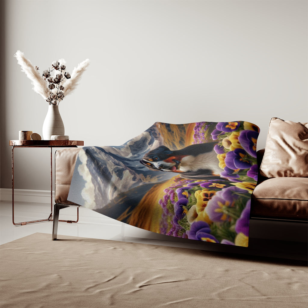 Sweatshirt Blanket – Plush Fleece Throw, 2 Size Options