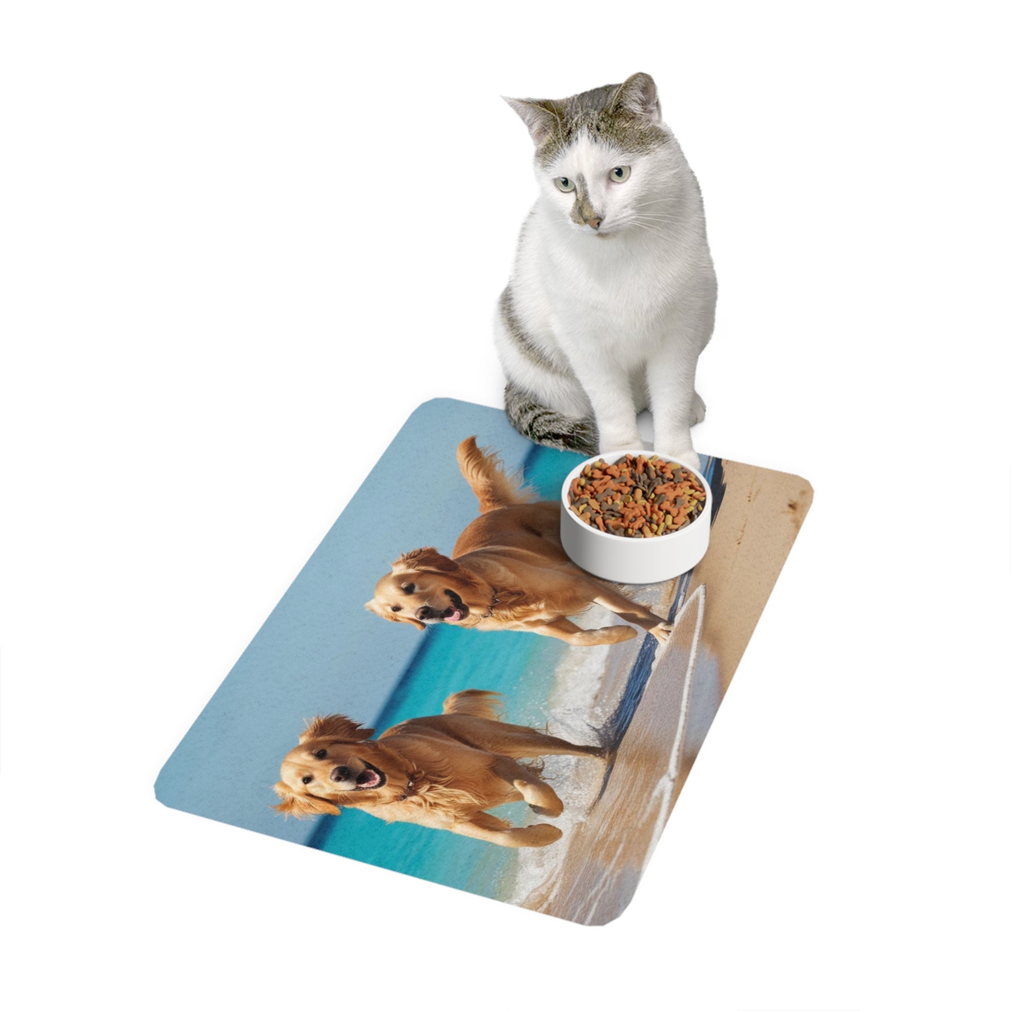 Non-Slip Pet Food Mat – Waterproof Feeding Mat for Dogs