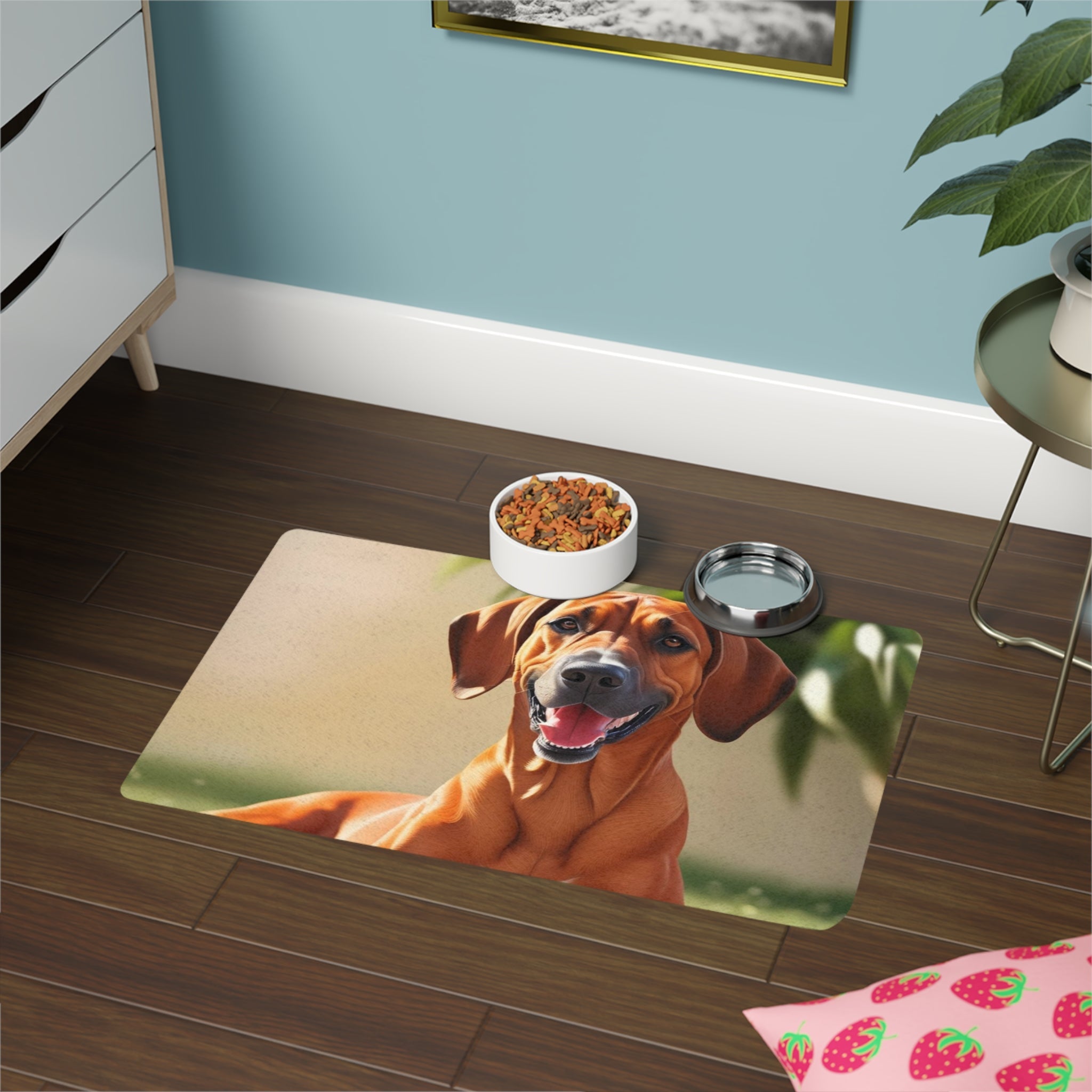 Non-Slip Pet Food Mat – Waterproof Feeding Mat for Dogs