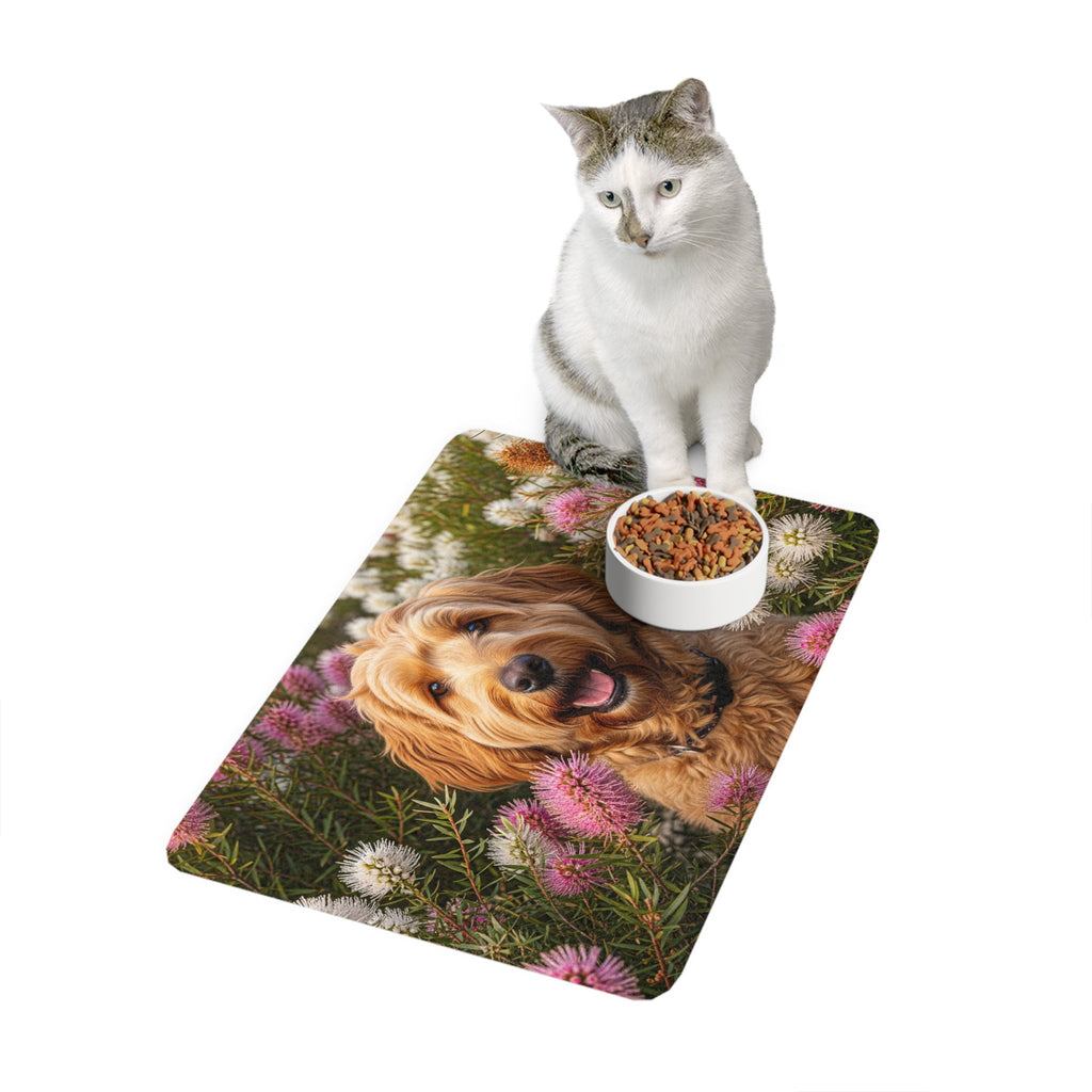 Non-Slip Pet Food Mat – Waterproof Feeding Mat for Dogs