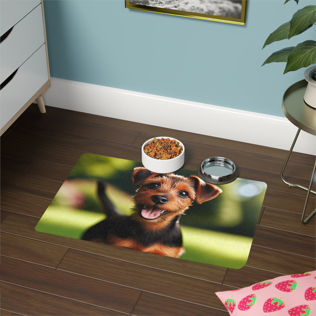 Non-Slip Pet Food Mat – Waterproof Feeding Mat for Dogs