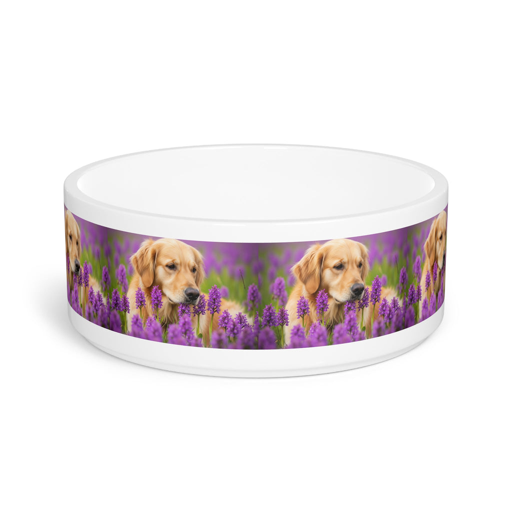 Ceramic Pet Bowl – 16 oz Dog Feeding Bowl