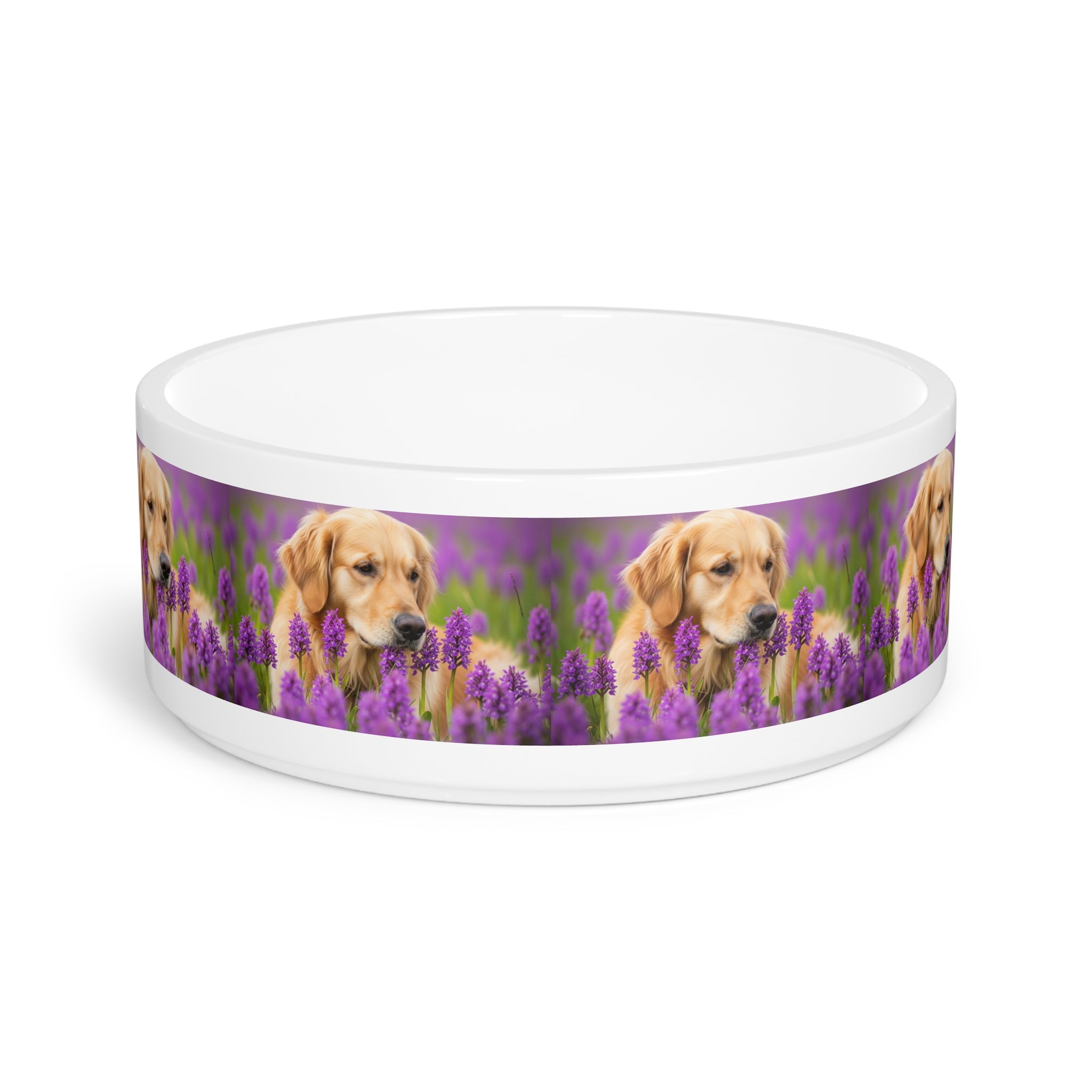 Ceramic Pet Bowl – 16 oz Dog Feeding Bowl