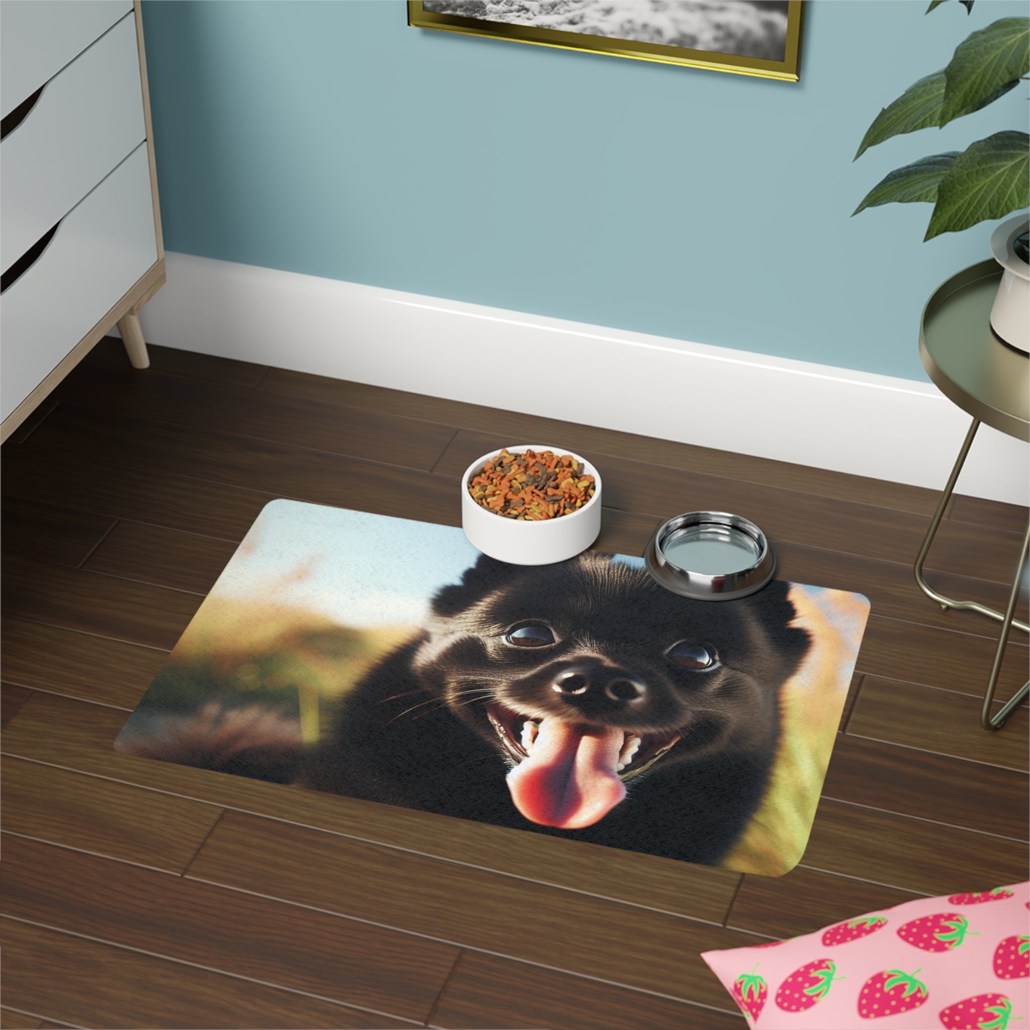 Non-Slip Pet Food Mat – Waterproof Feeding Mat for Dogs