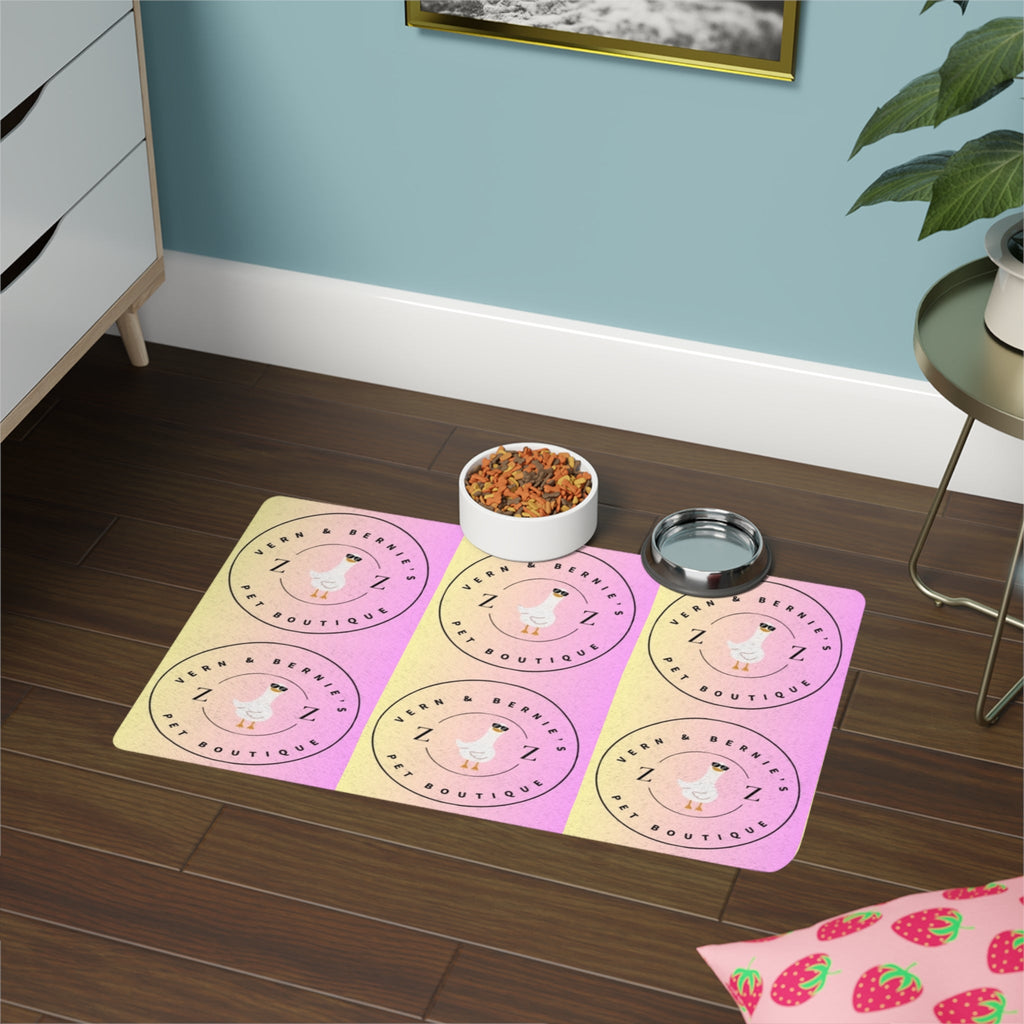 Non-Slip Pet Food Mat – Waterproof Feeding Mat for Dogs