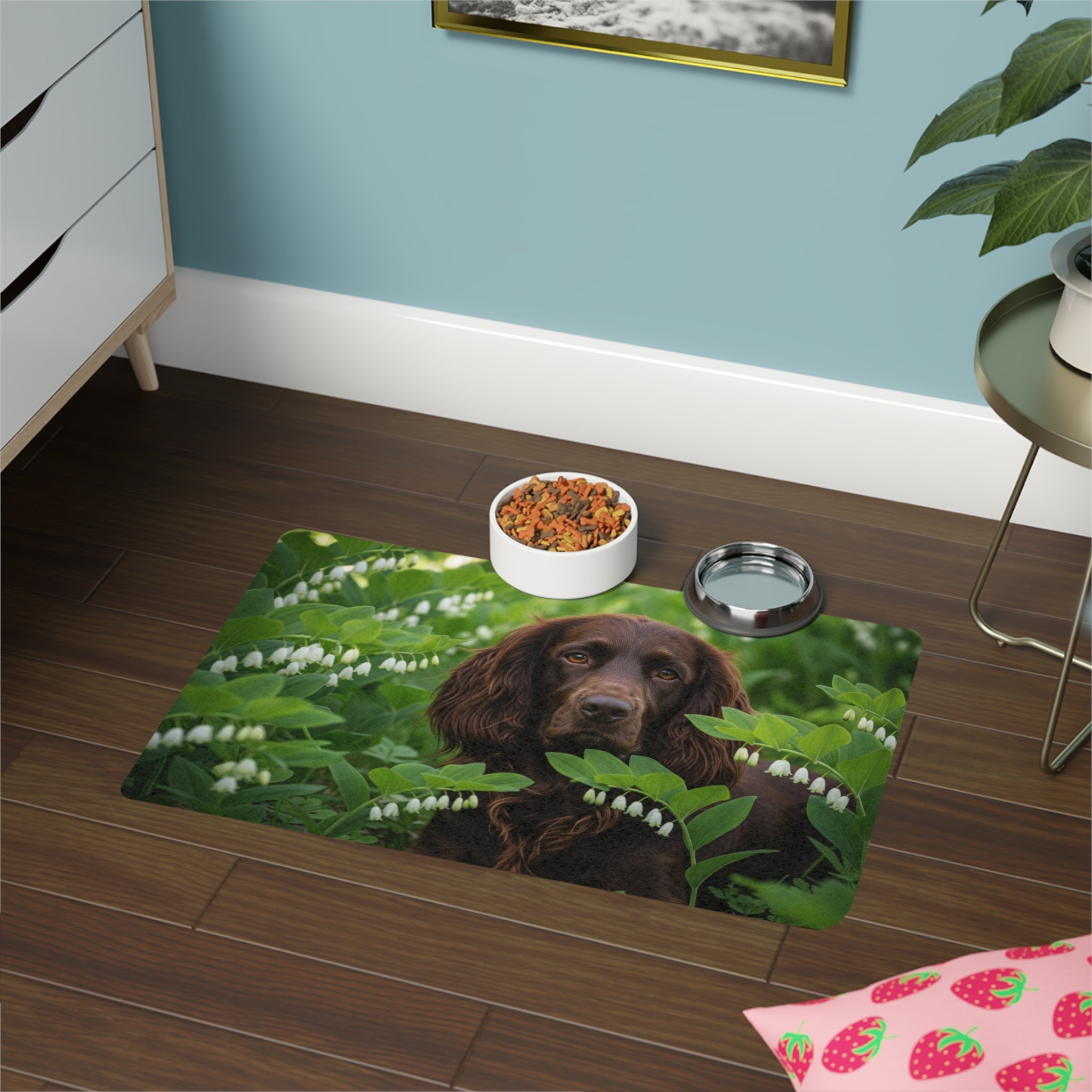 Non-Slip Pet Food Mat – Waterproof Feeding Mat for Dogs