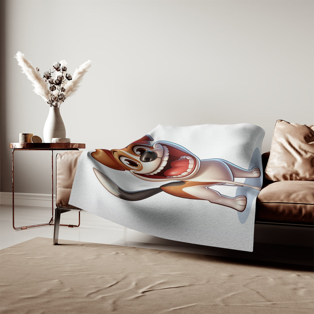 Sweatshirt Blanket – Plush Fleece Throw, 2 Size Options