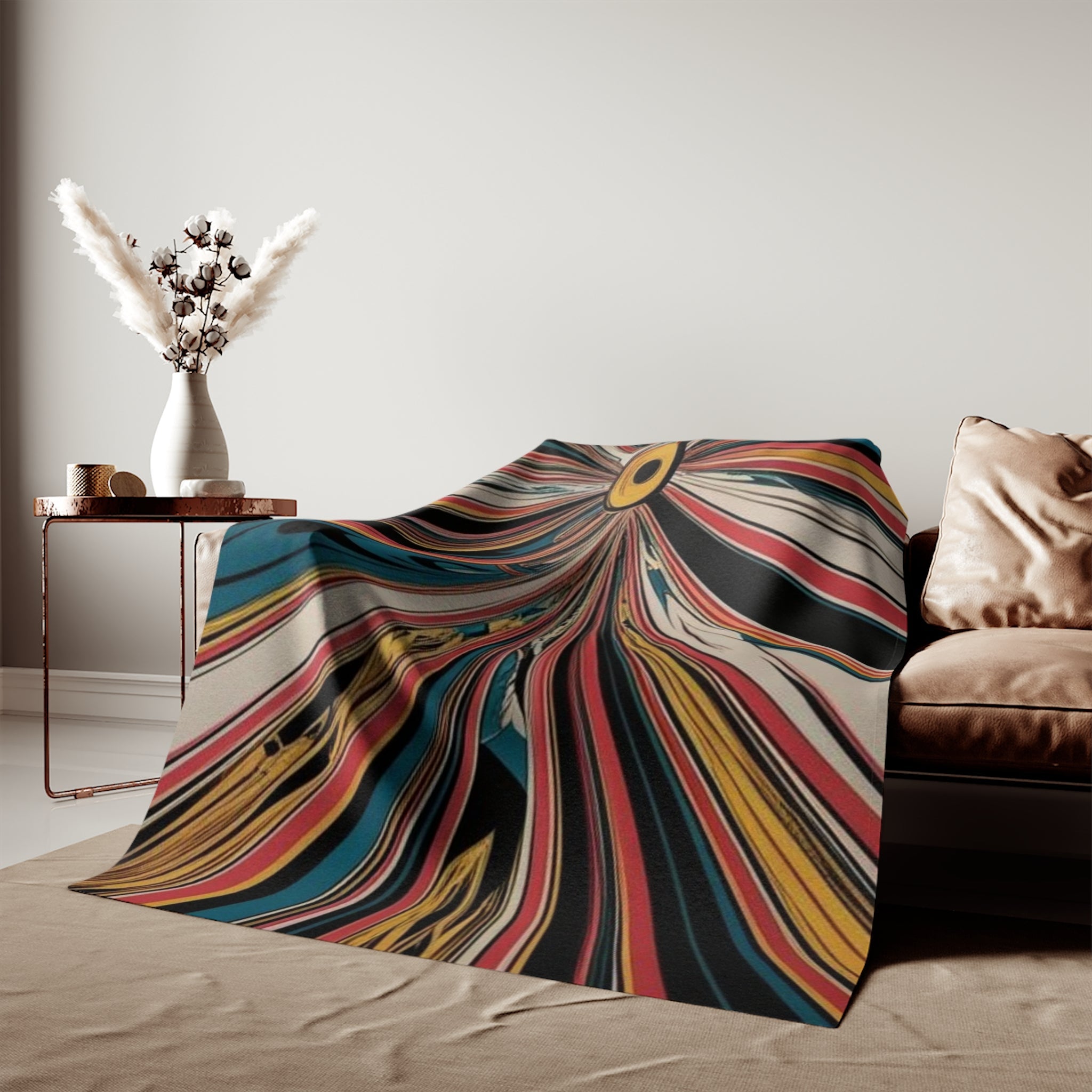 Sweatshirt Blanket – Plush Fleece Throw, 2 Size Options