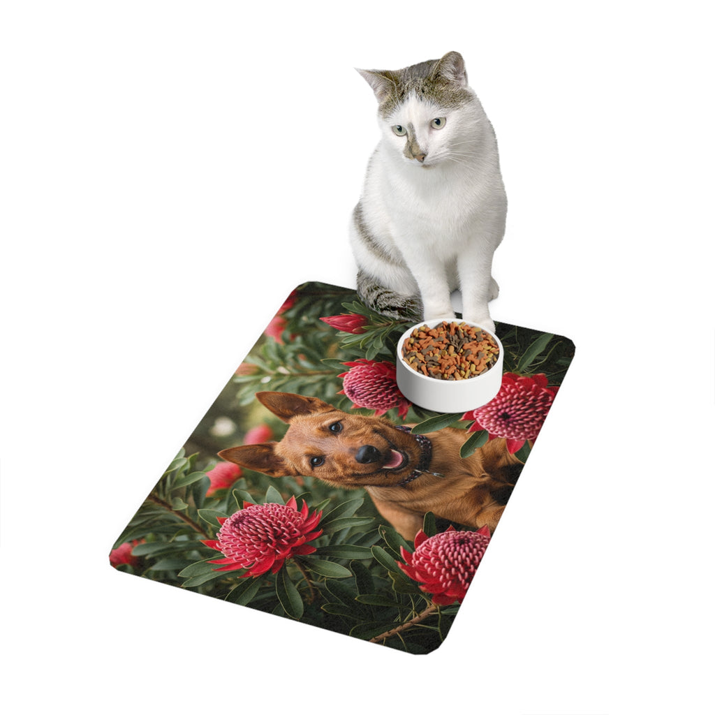 Non-Slip Pet Food Mat – Waterproof Feeding Mat for Dogs
