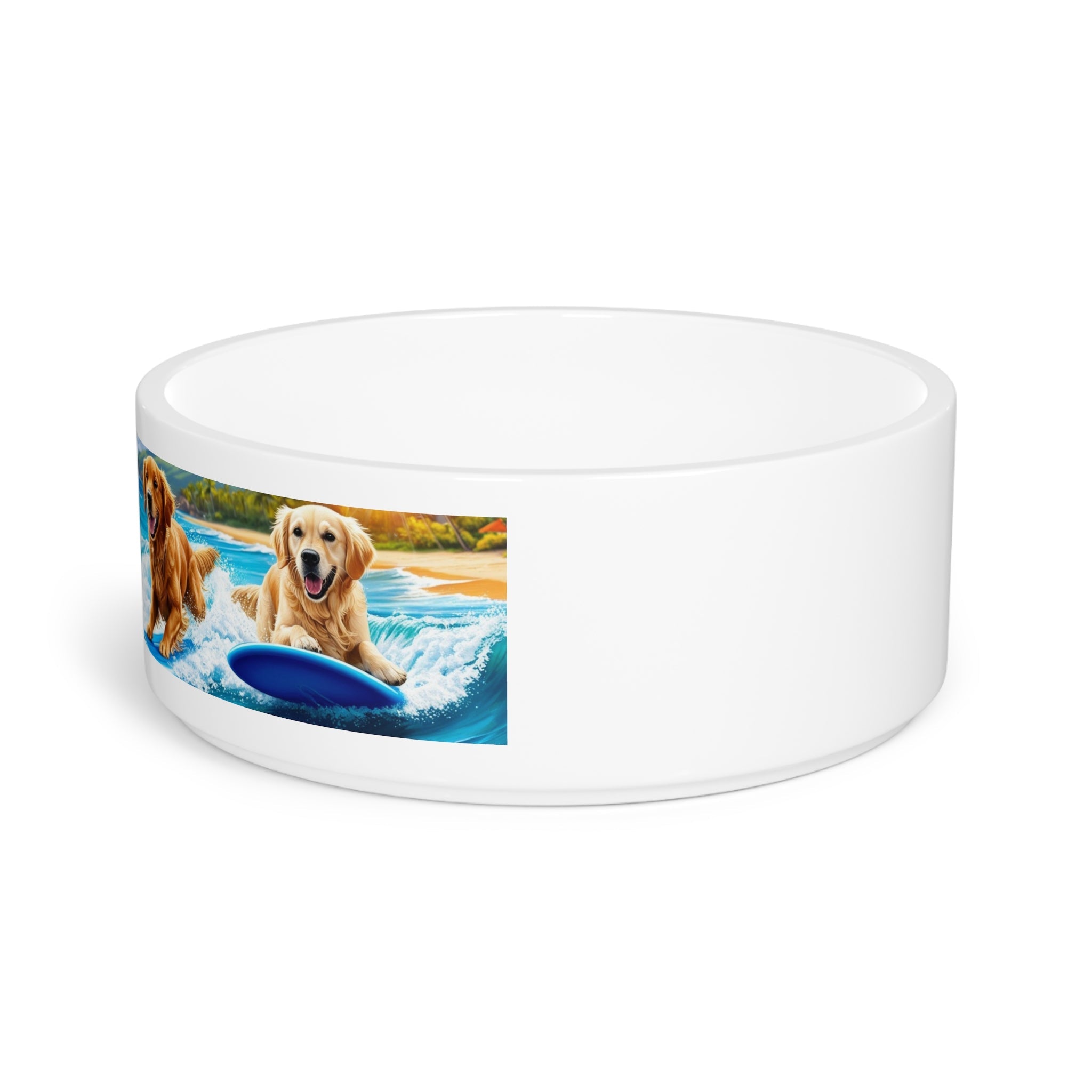 Ceramic Pet Bowl – 16 oz Dog Feeding Bowl
