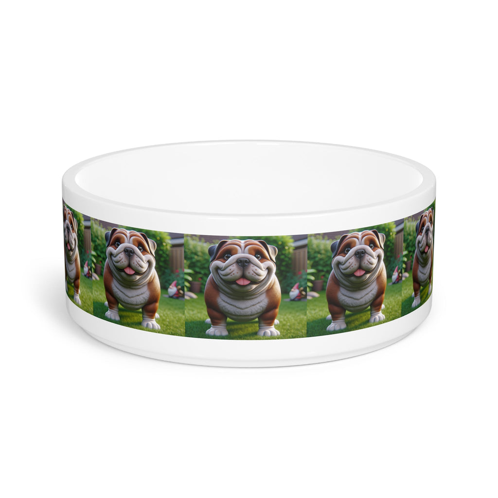 Ceramic Pet Bowl – 16 oz Dog Feeding Bowl