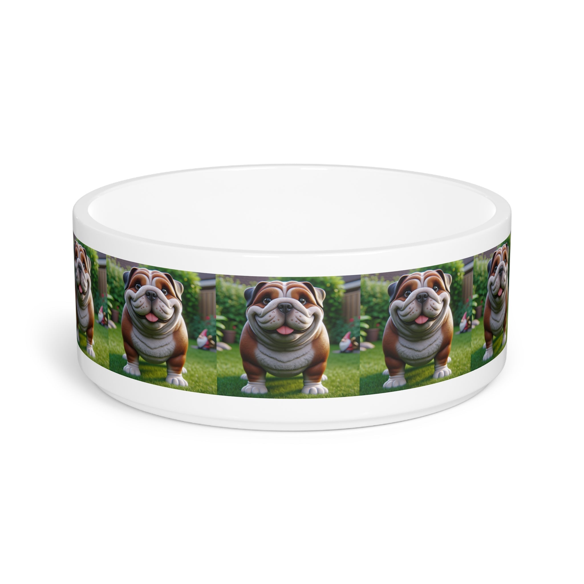 Ceramic Pet Bowl – 16 oz Dog Feeding Bowl
