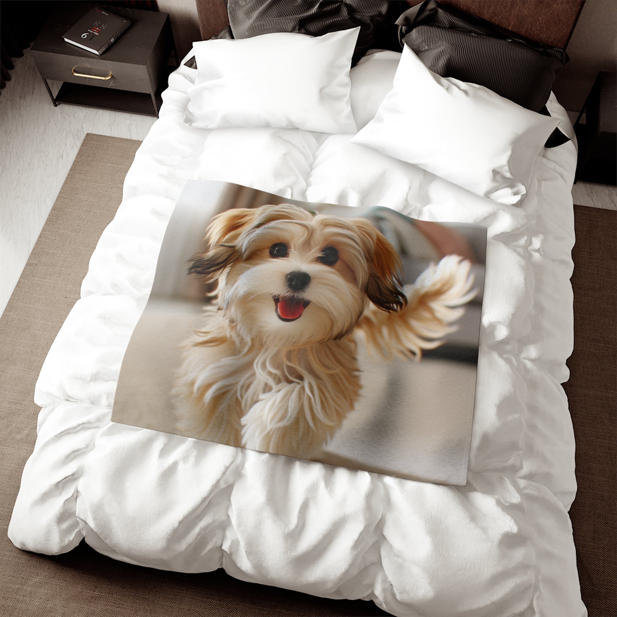 Sweatshirt Blanket – Plush Fleece Throw, 2 Size Options