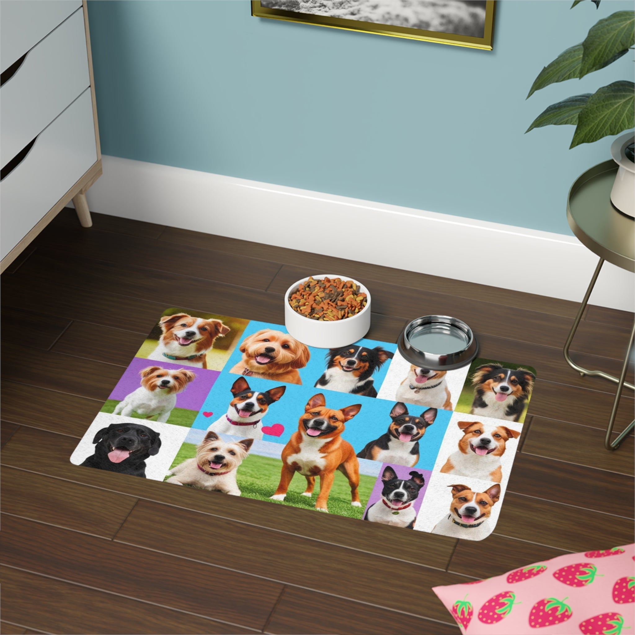 Non-Slip Pet Food Mat – Waterproof Feeding Mat for Dogs