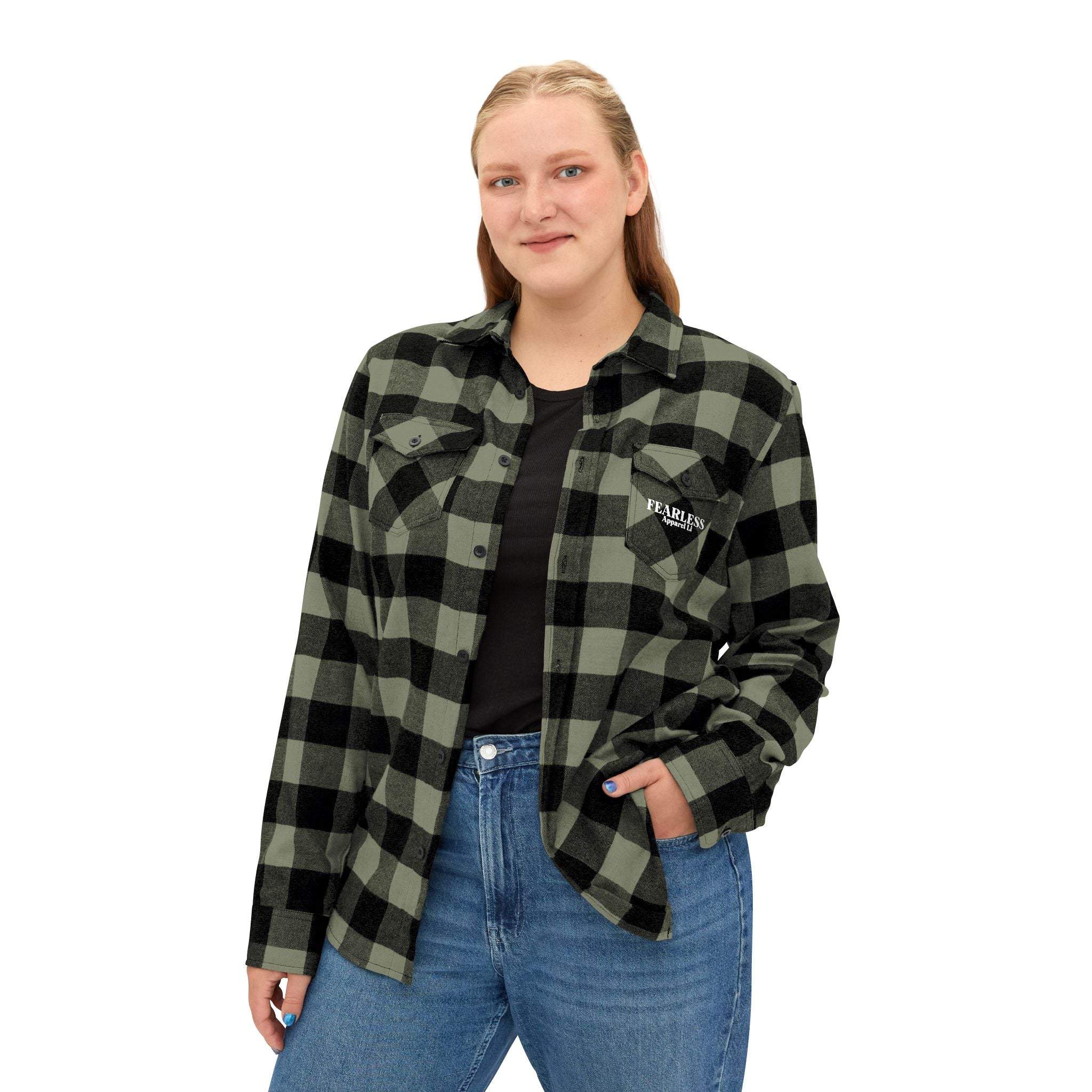 FearlessLi Flannel Shirt