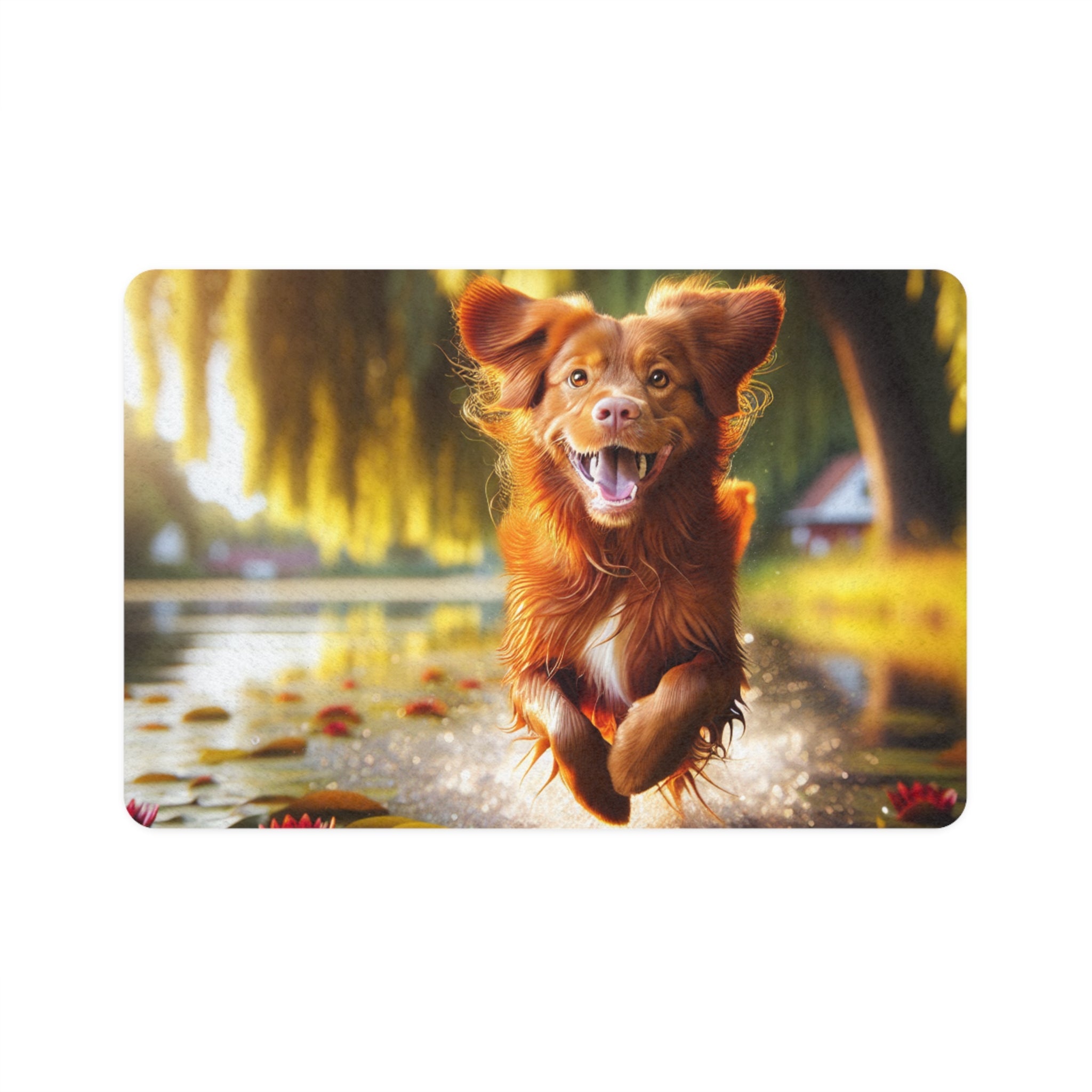 Non-Slip Pet Food Mat – Waterproof Feeding Mat for Dogs