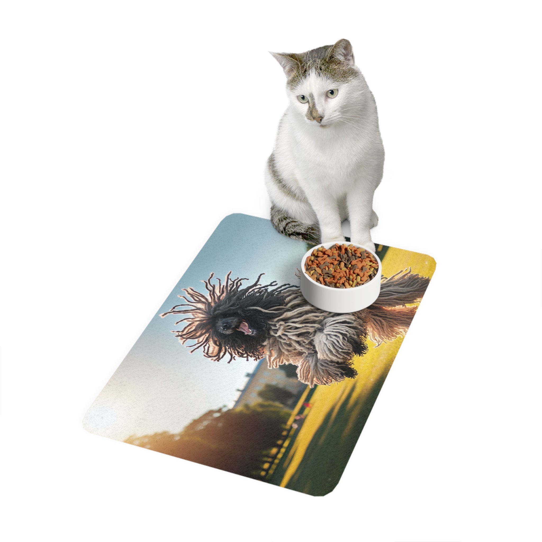 Non-Slip Pet Food Mat – Waterproof Feeding Mat for Dogs