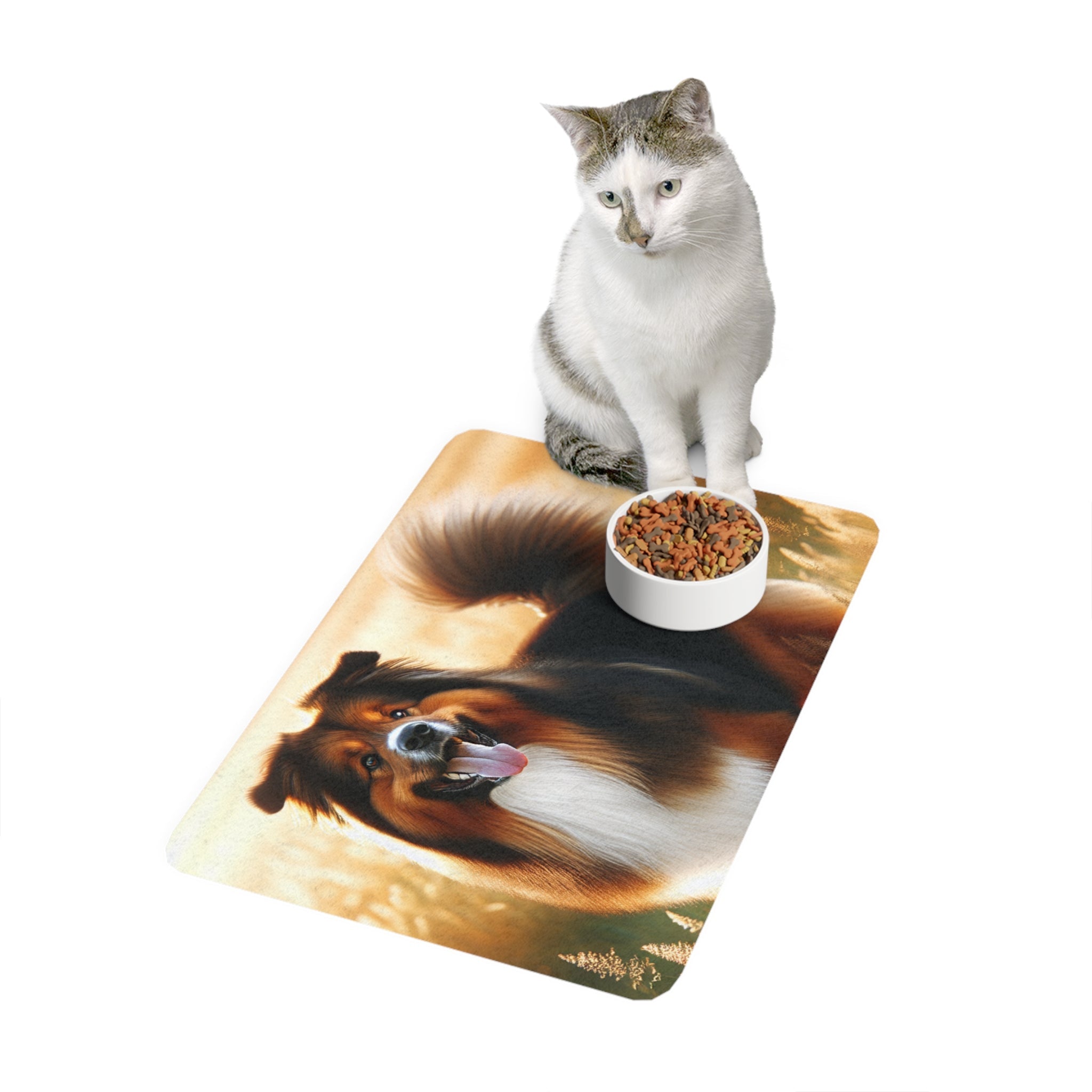 Non-Slip Pet Food Mat – Waterproof Feeding Mat for Dogs