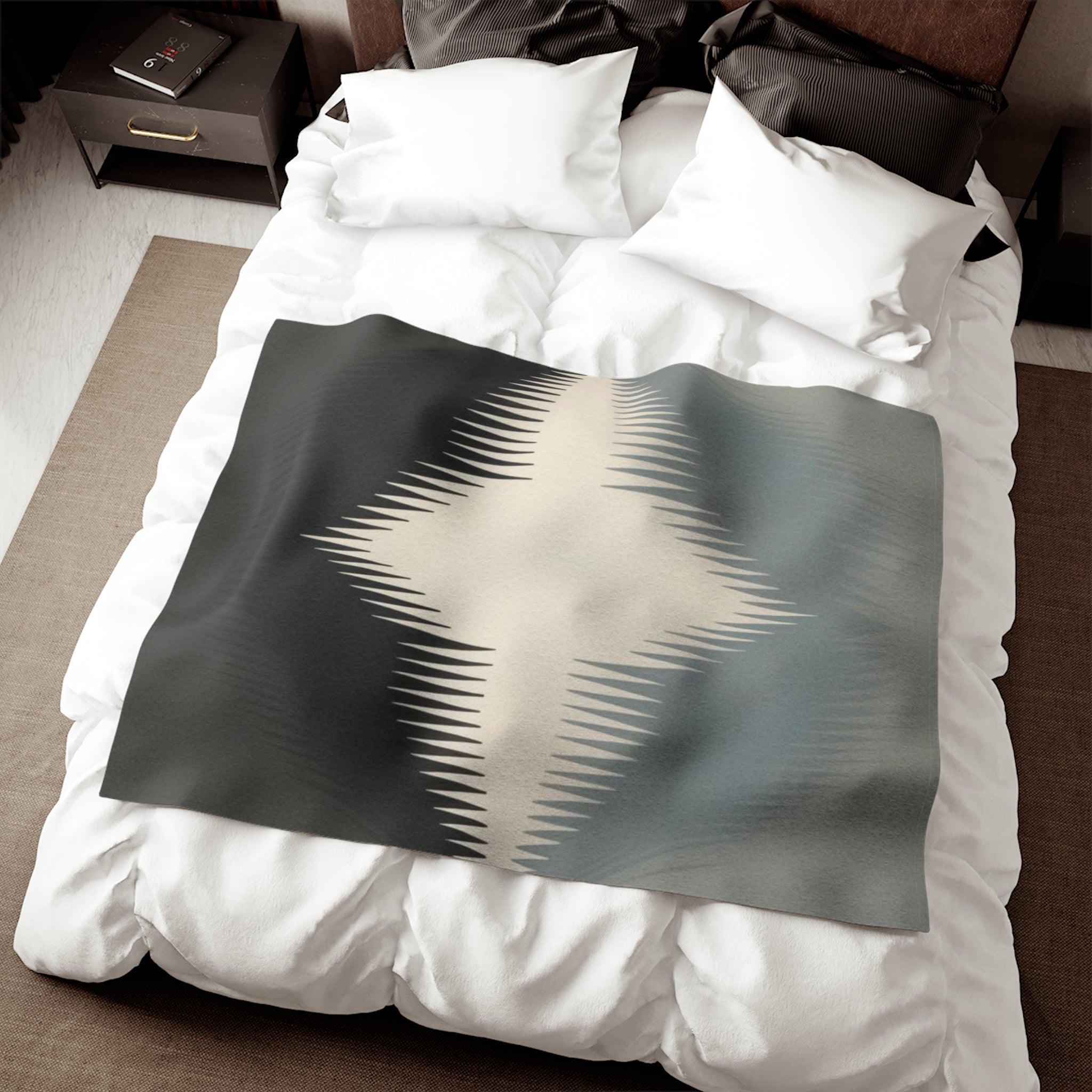 Sweatshirt Blanket – Plush Fleece Throw, 2 Size Options
