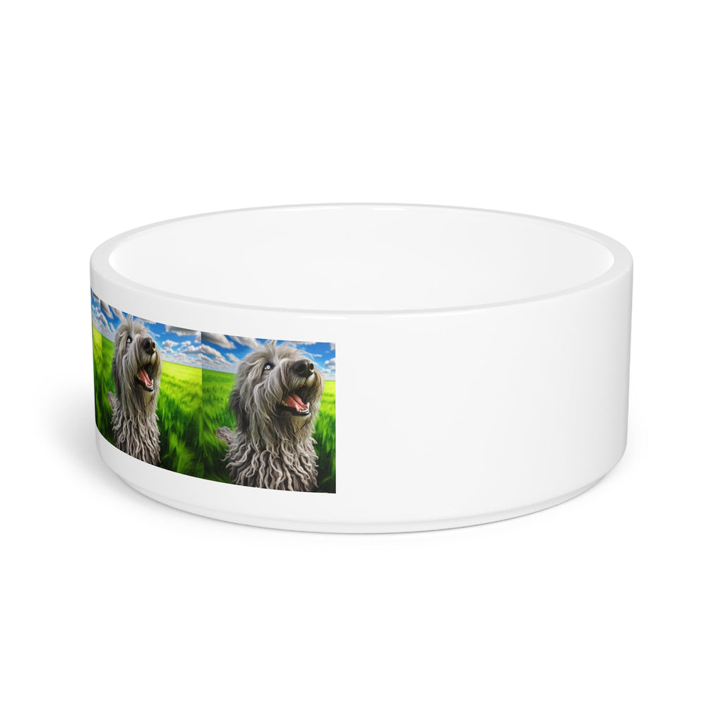 Ceramic Pet Bowl – 16 oz Dog Feeding Bowl