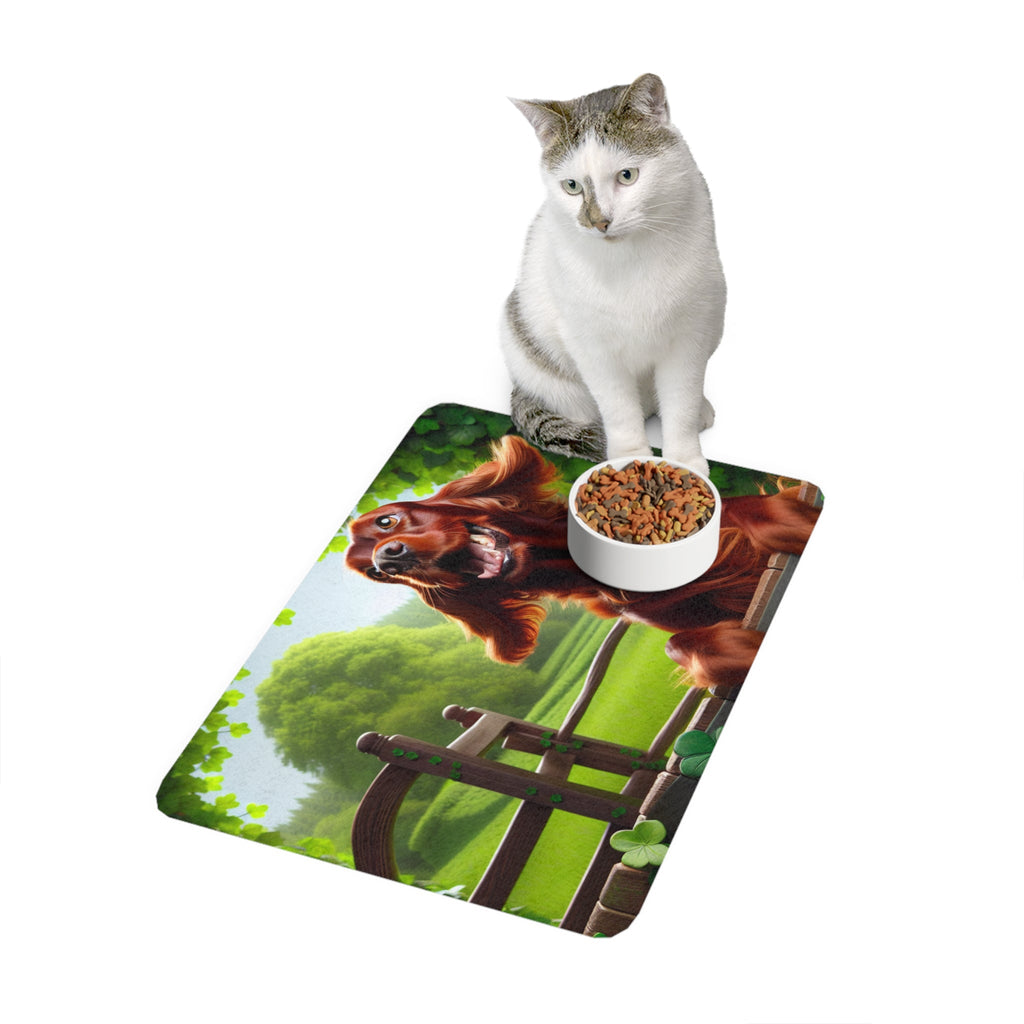 Non-Slip Pet Food Mat – Waterproof Feeding Mat for Dogs