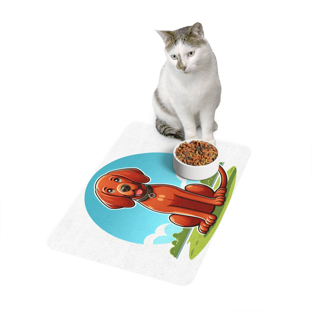 Non-Slip Pet Food Mat – Waterproof Feeding Mat for Dogs