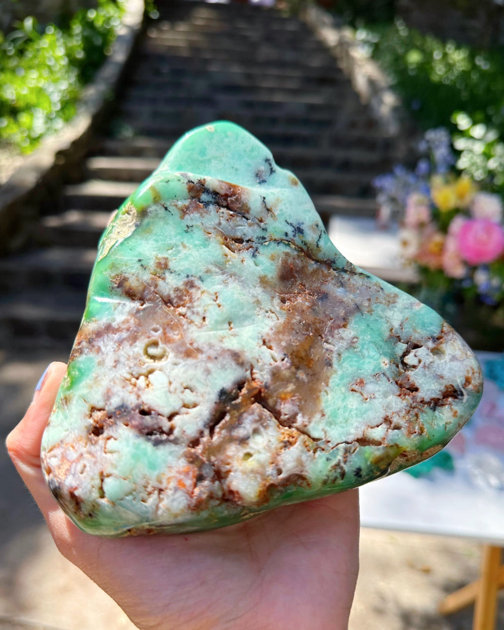 Chrysoprase Freeform - from Australian