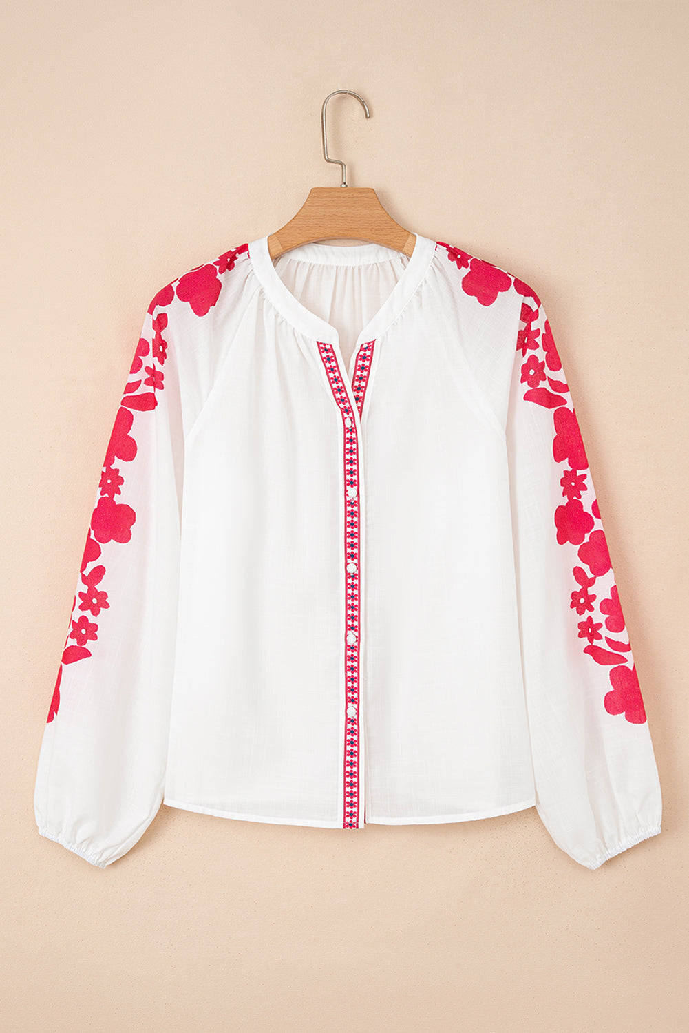 Karibella Sleeve Casual Shirt Long Sleeve Top