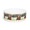 Ceramic Pet Bowl – 16 oz Dog Feeding Bowl