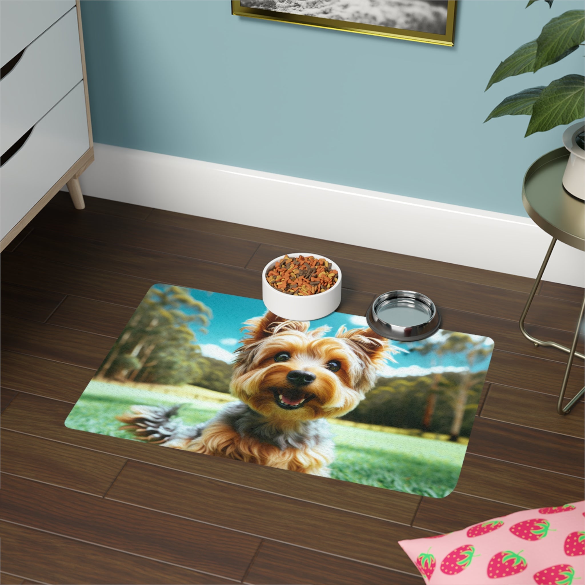 Non-Slip Pet Food Mat – Waterproof Feeding Mat for Dogs