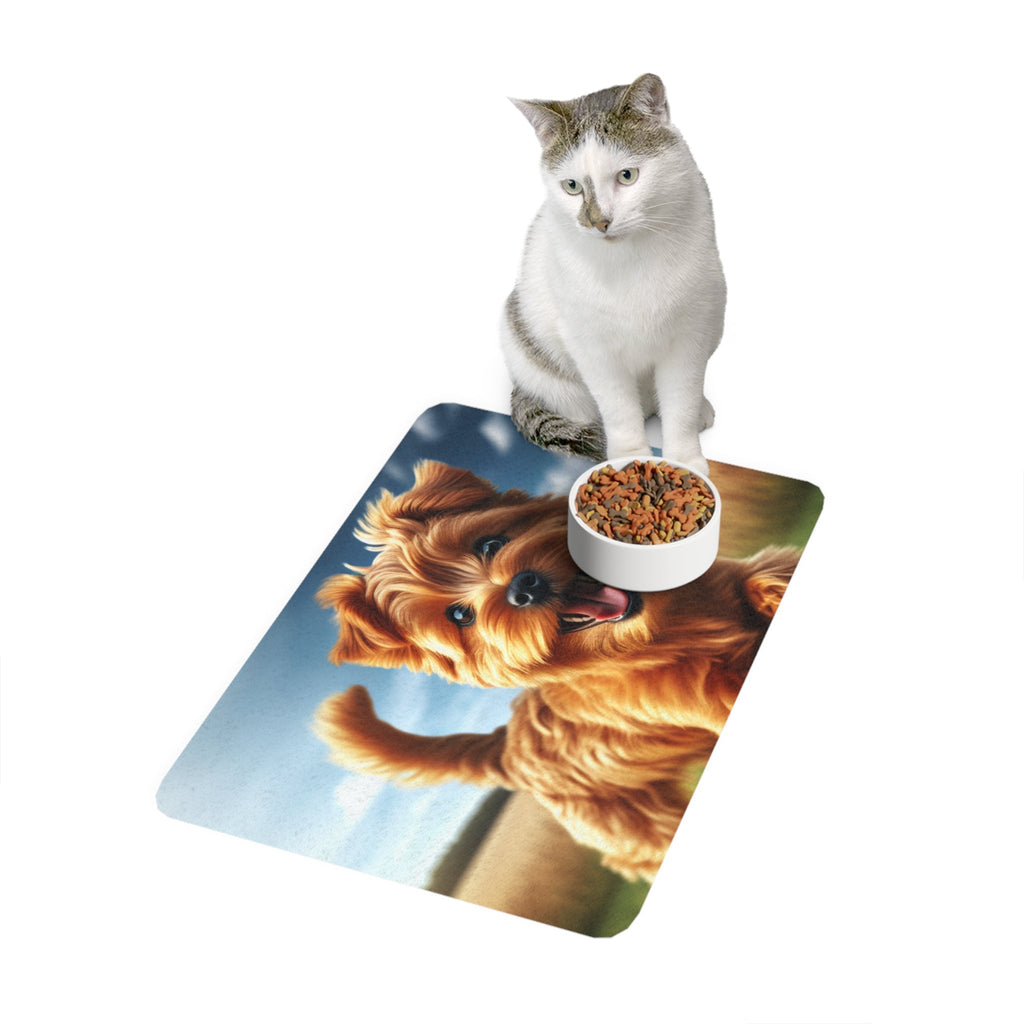 Non-Slip Pet Food Mat – Waterproof Feeding Mat for Dogs