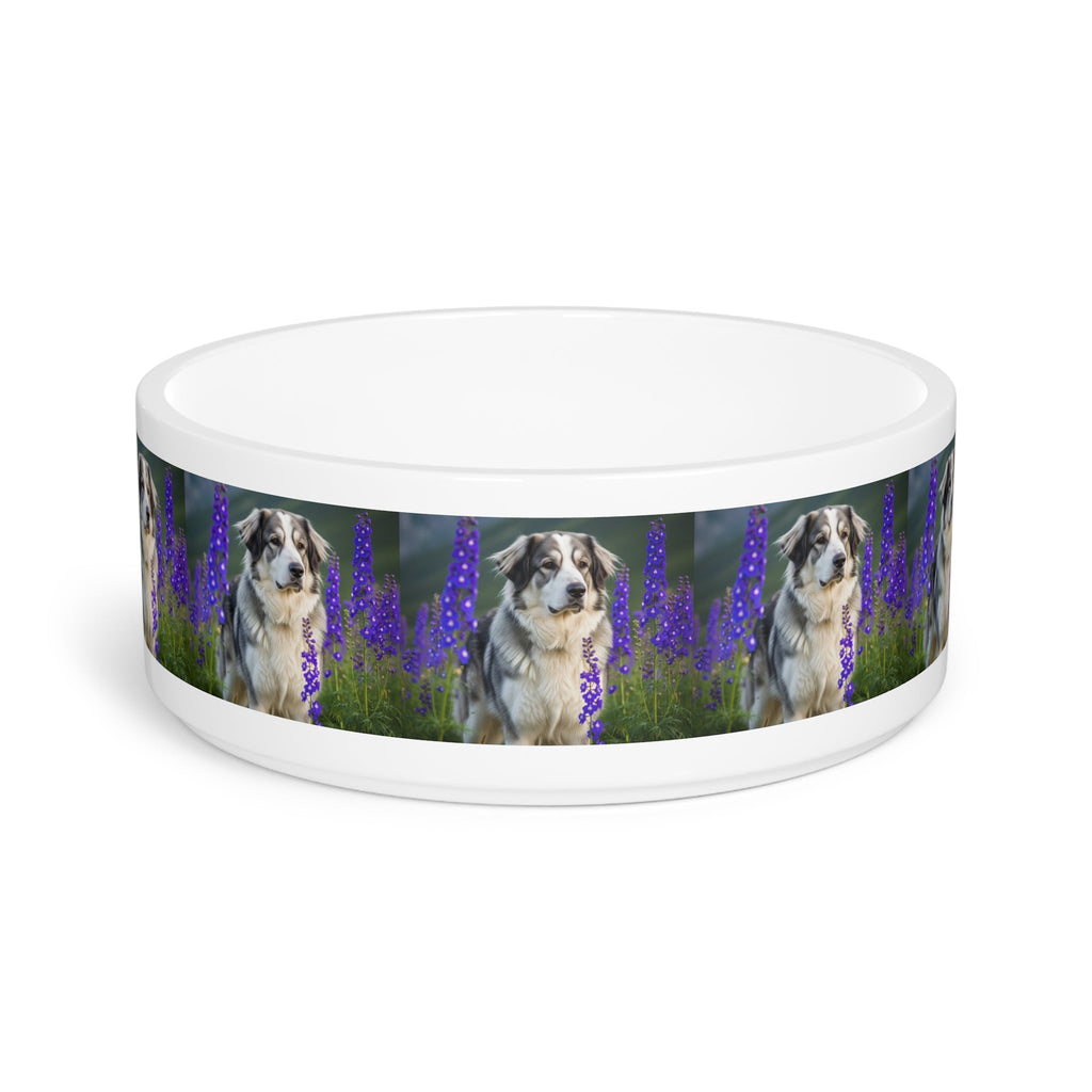 Ceramic Pet Bowl – 16 oz Dog Feeding Bowl