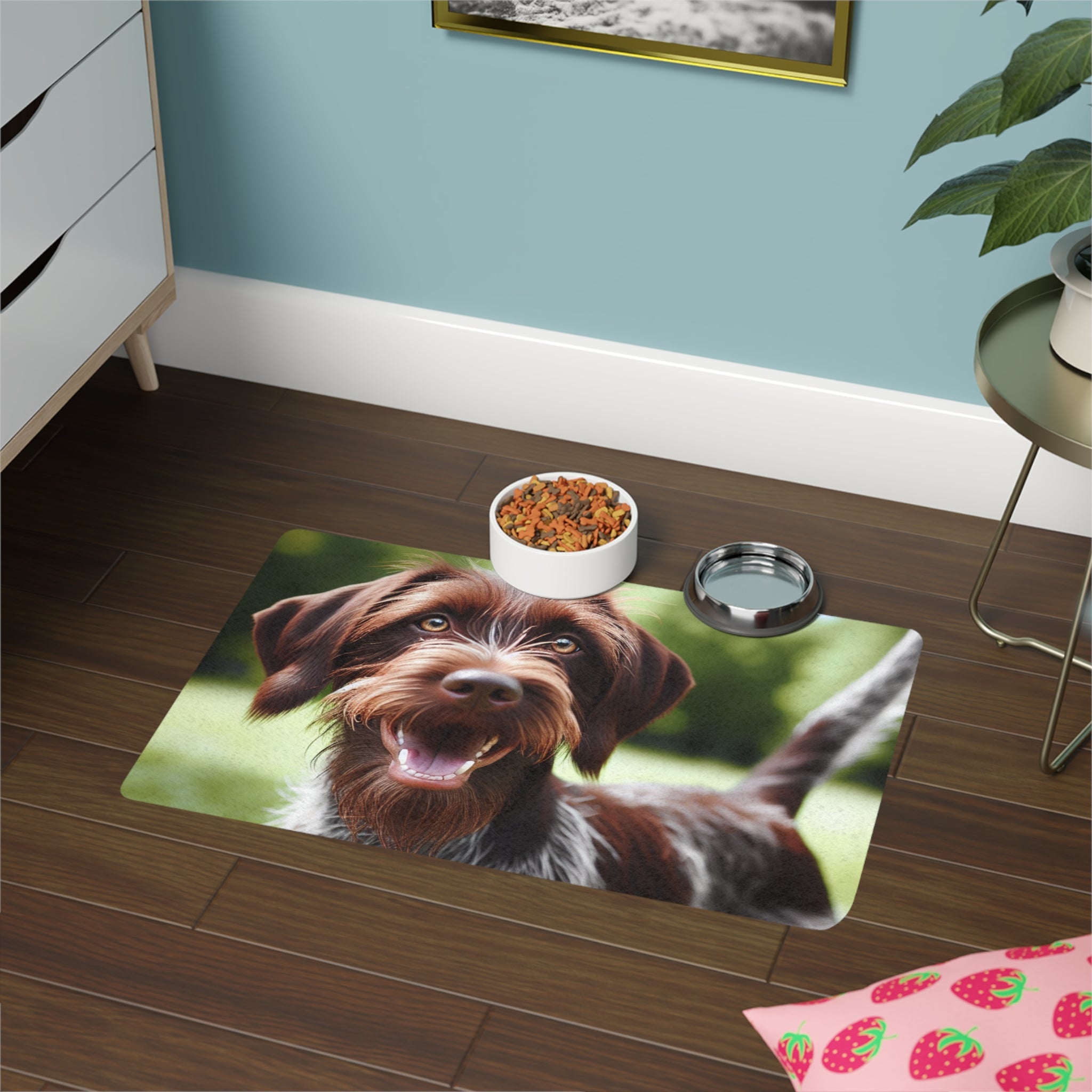 Non-Slip Pet Food Mat – Waterproof Feeding Mat for Dogs