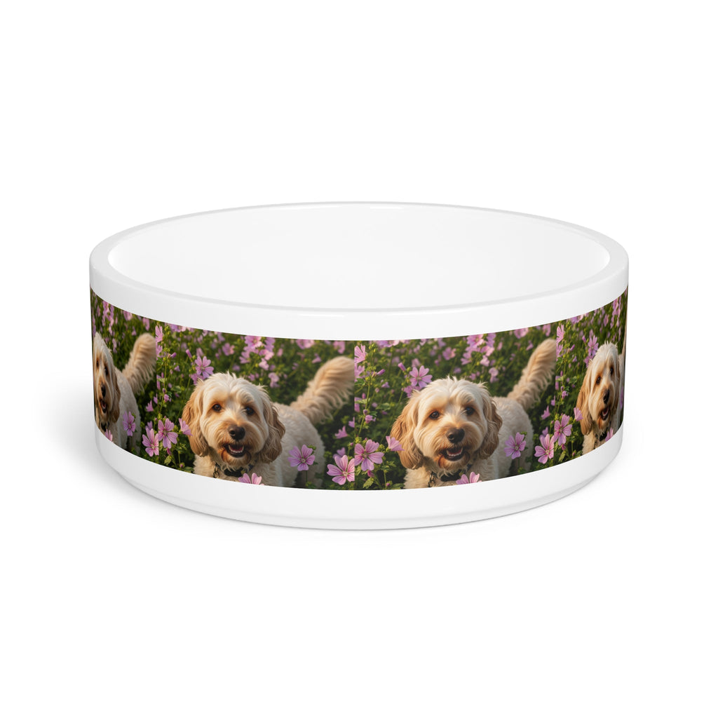 Ceramic Pet Bowl – 16 oz Dog Feeding Bowl